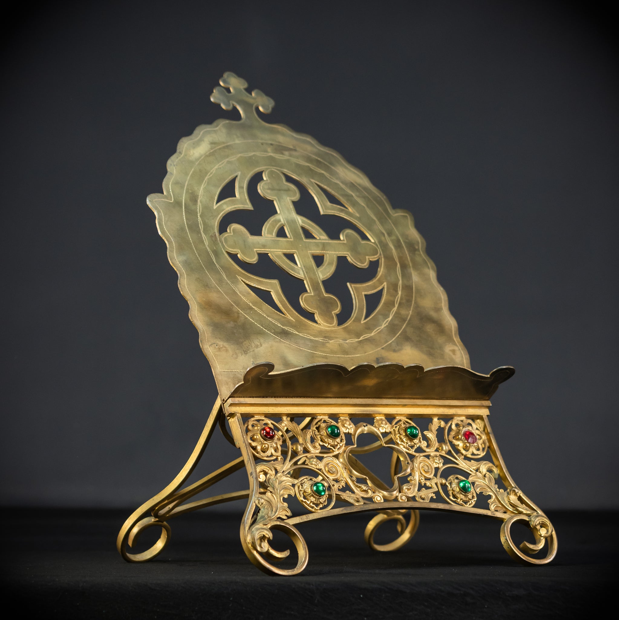 Missal Stand | Bible Holder Bronze Brass | 17.5"