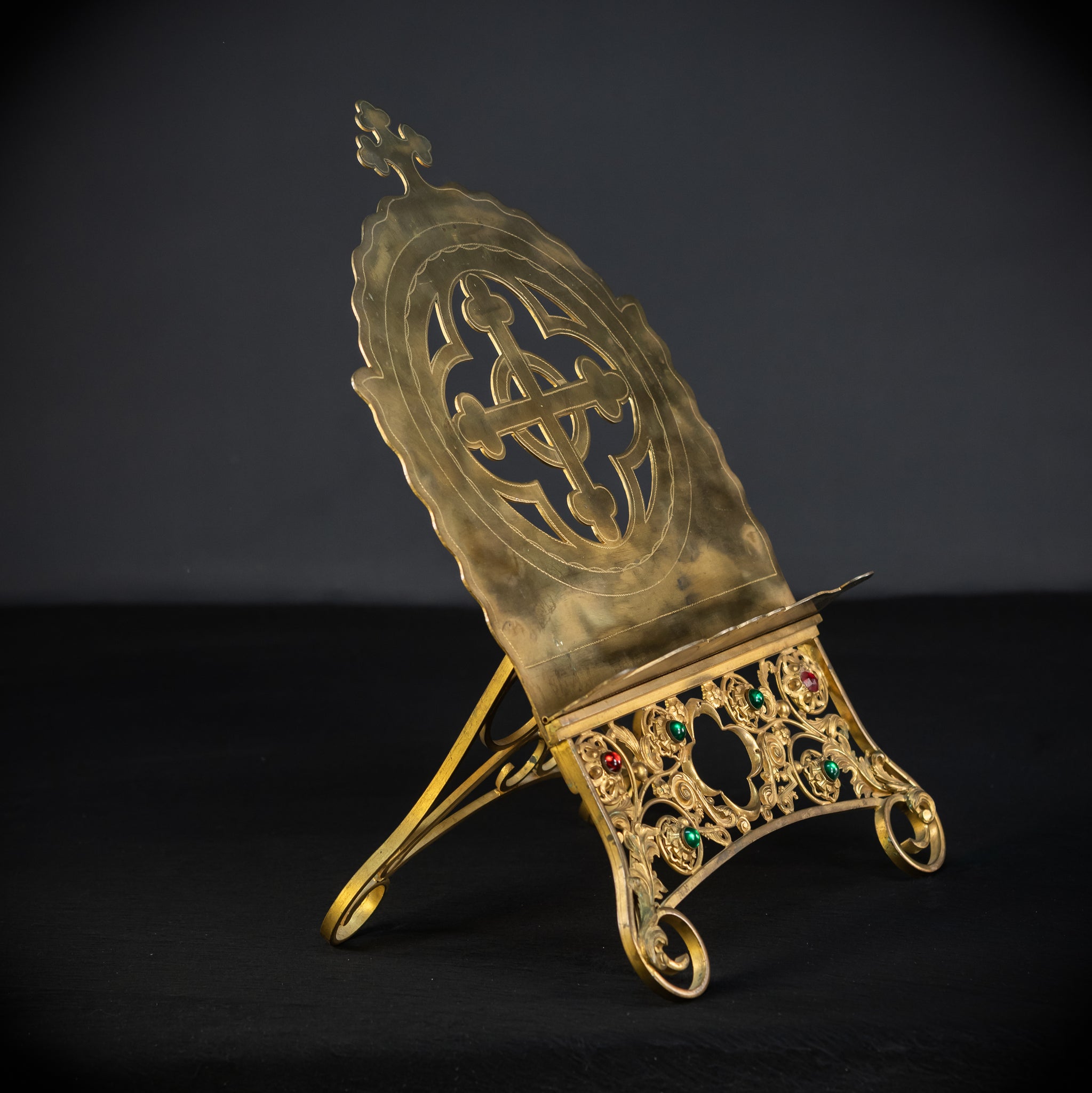 Missal Stand | Bible Holder Bronze Brass | 17.5"