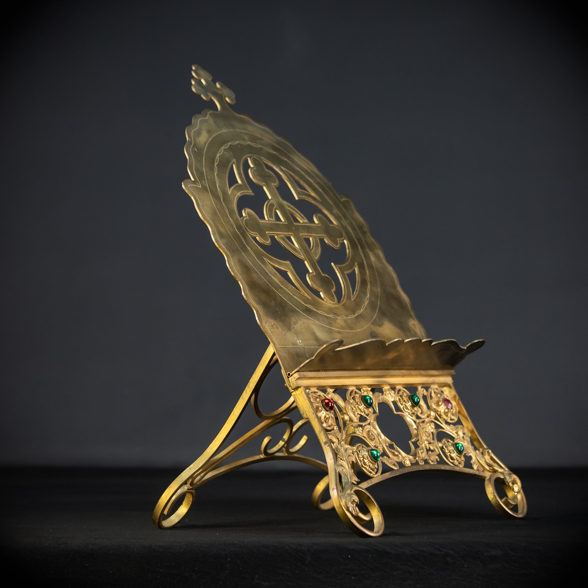 Missal Stand | Bible Holder Bronze Brass | 17.5"