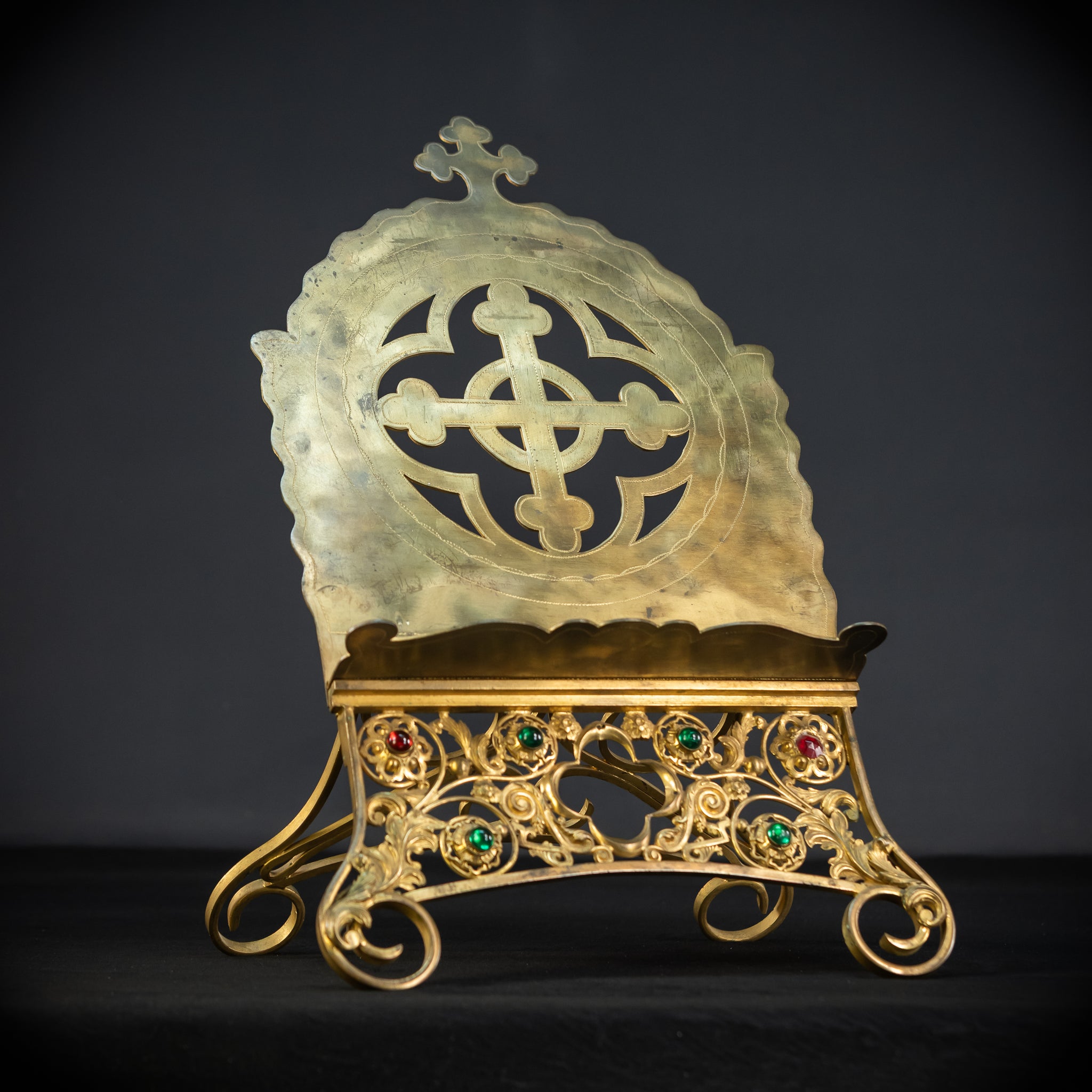 Missal Stand | Bible Holder Bronze Brass | 17.5"