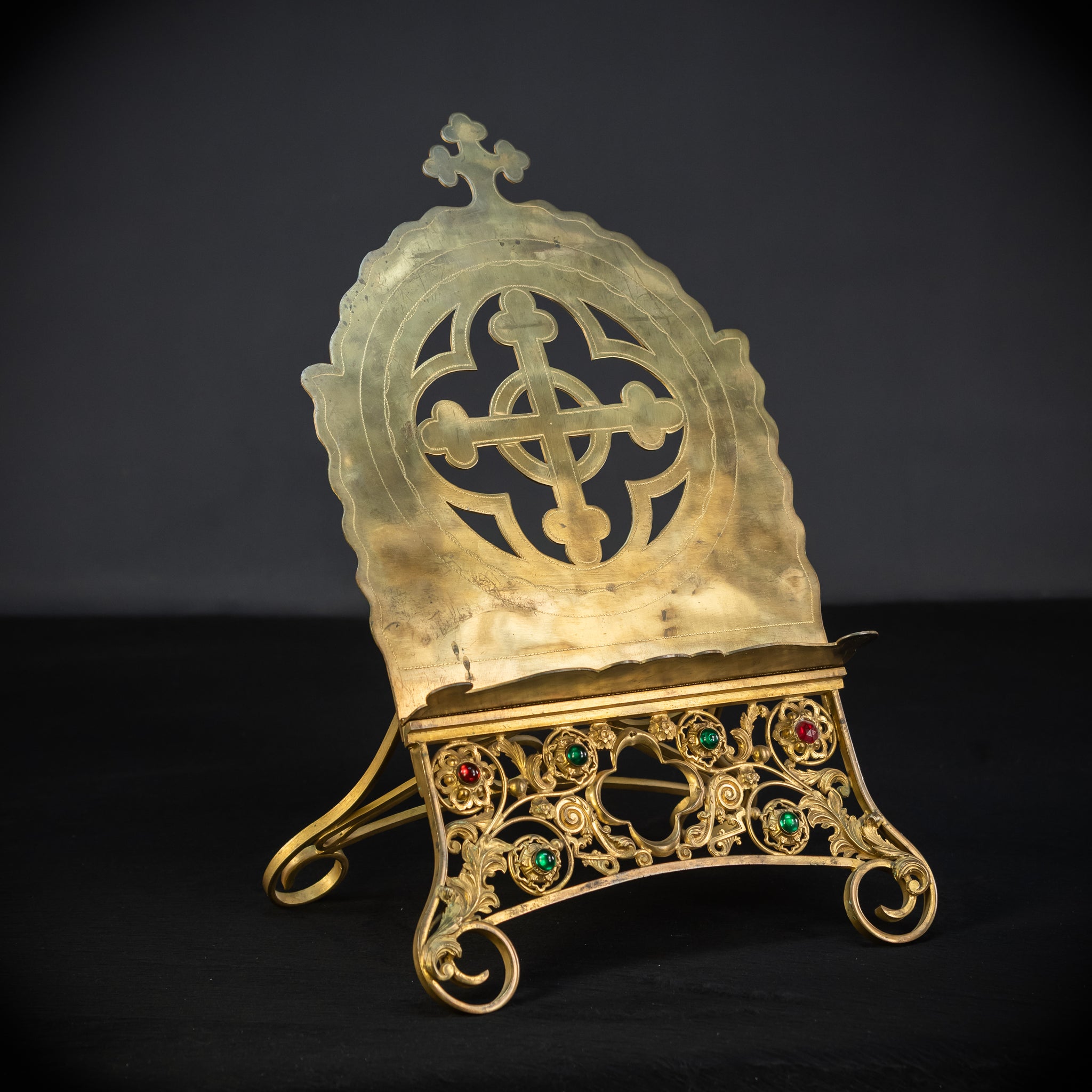 Missal Stand | Bible Holder Bronze Brass | 17.5"