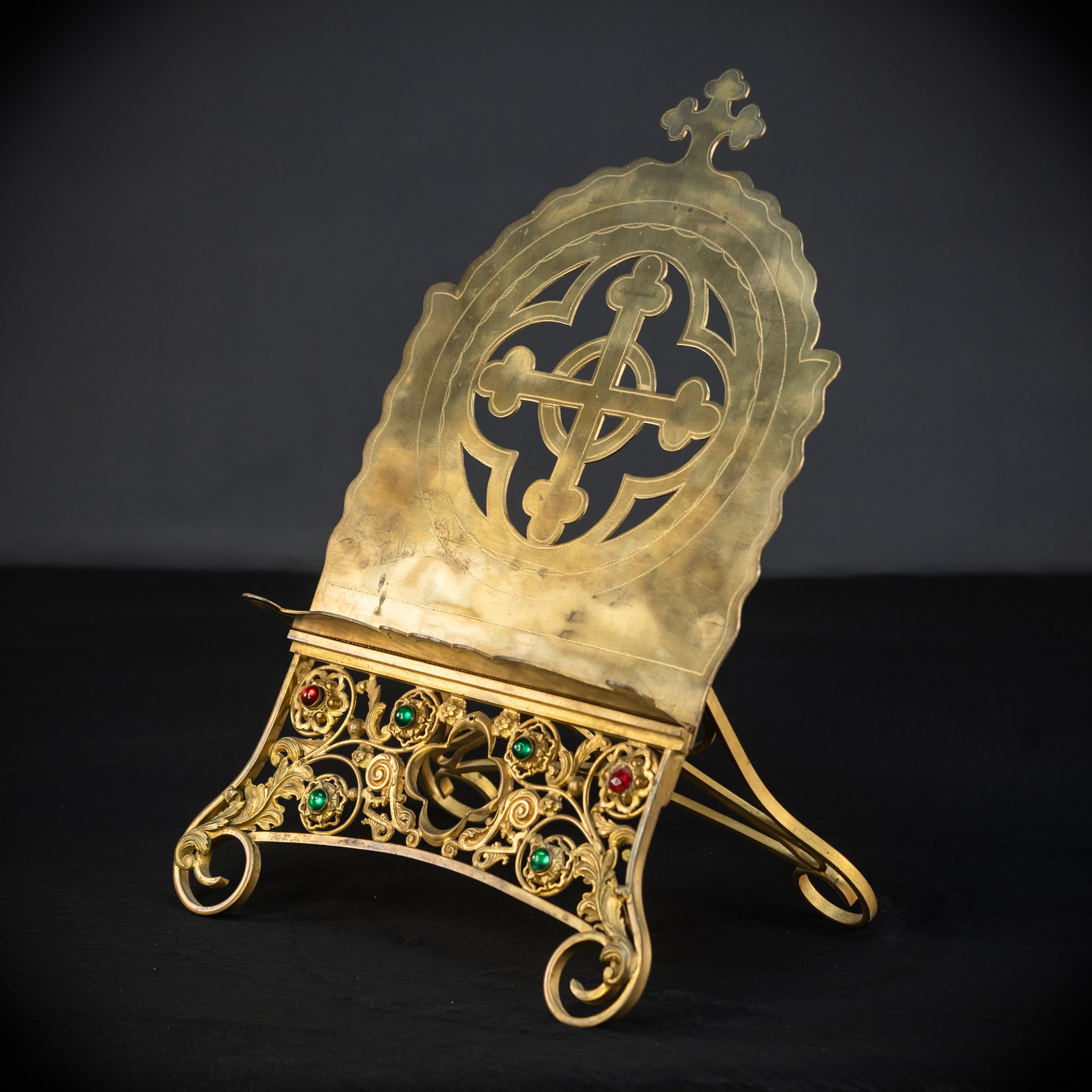Missal Stand | Bible Holder Bronze Brass | 17.5"