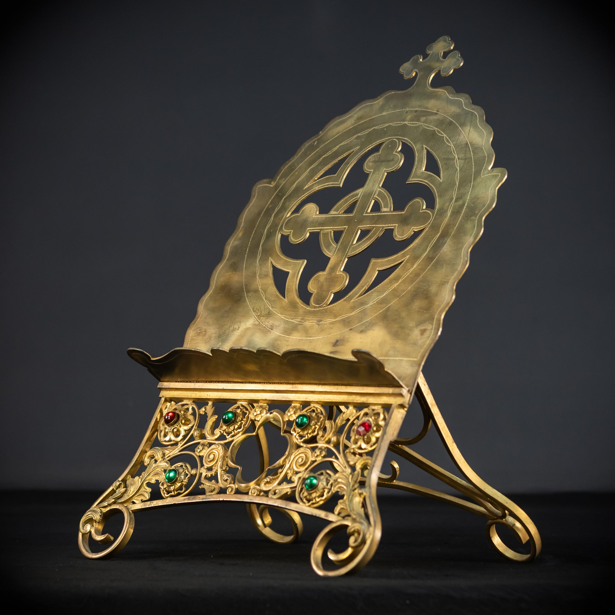Missal Stand | Bible Holder Bronze Brass | 17.5"