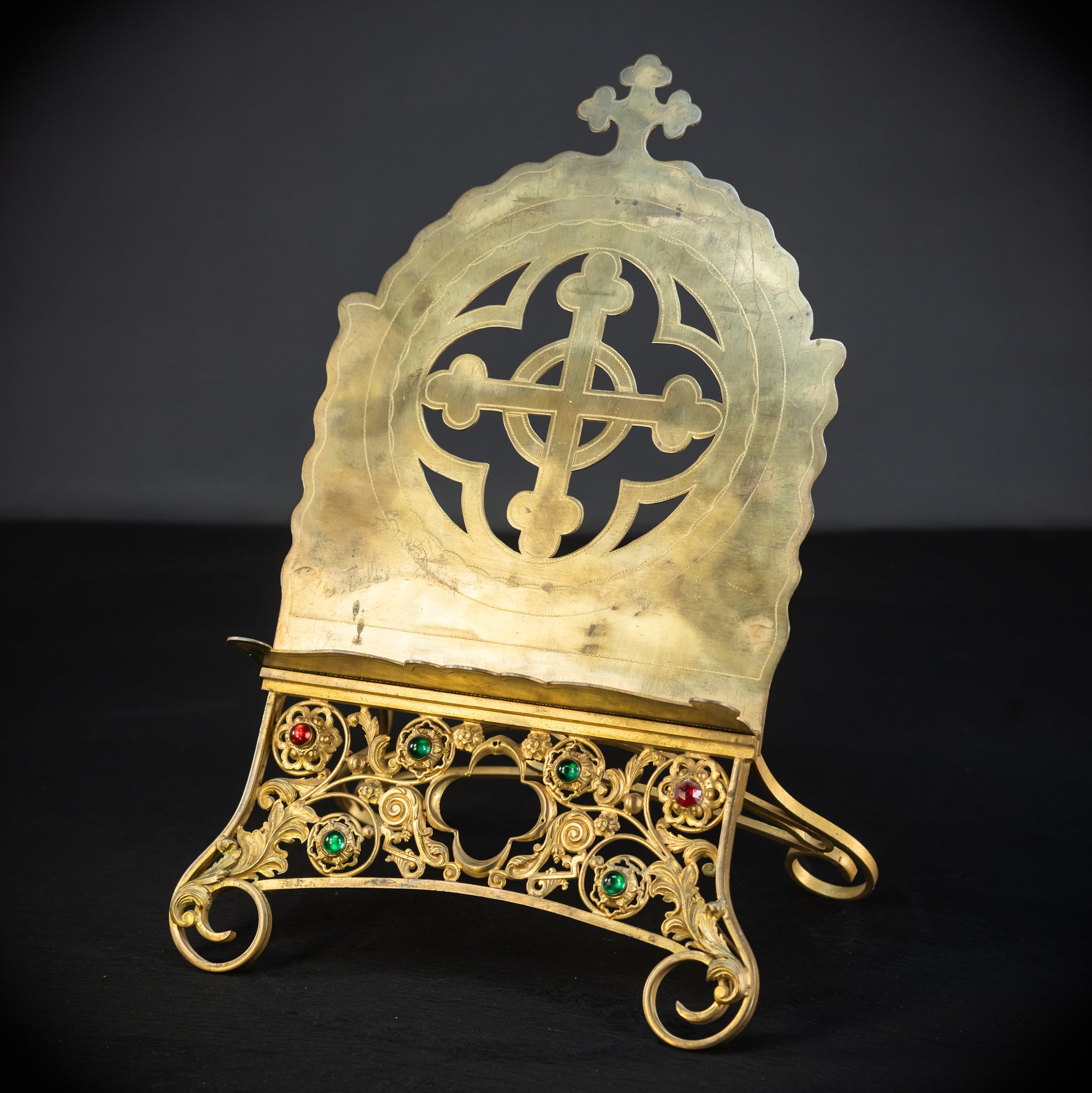 Missal Stand | Bible Holder Bronze Brass | 17.5"