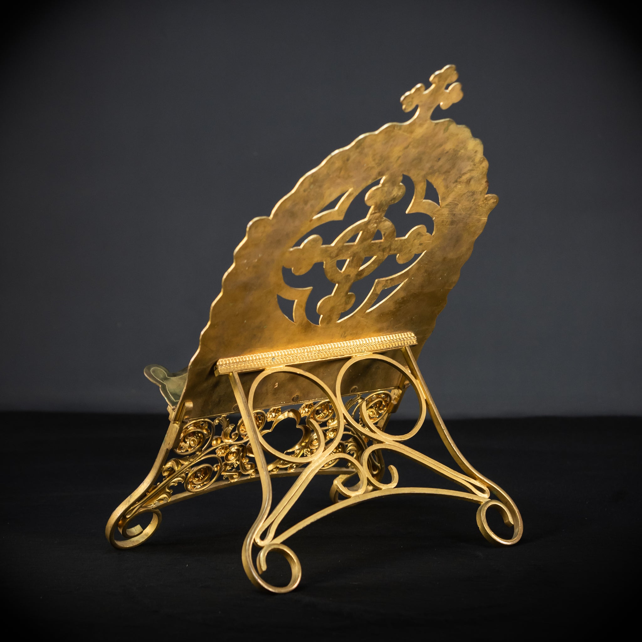 Missal Stand | Bible Holder Bronze Brass | 17.5"