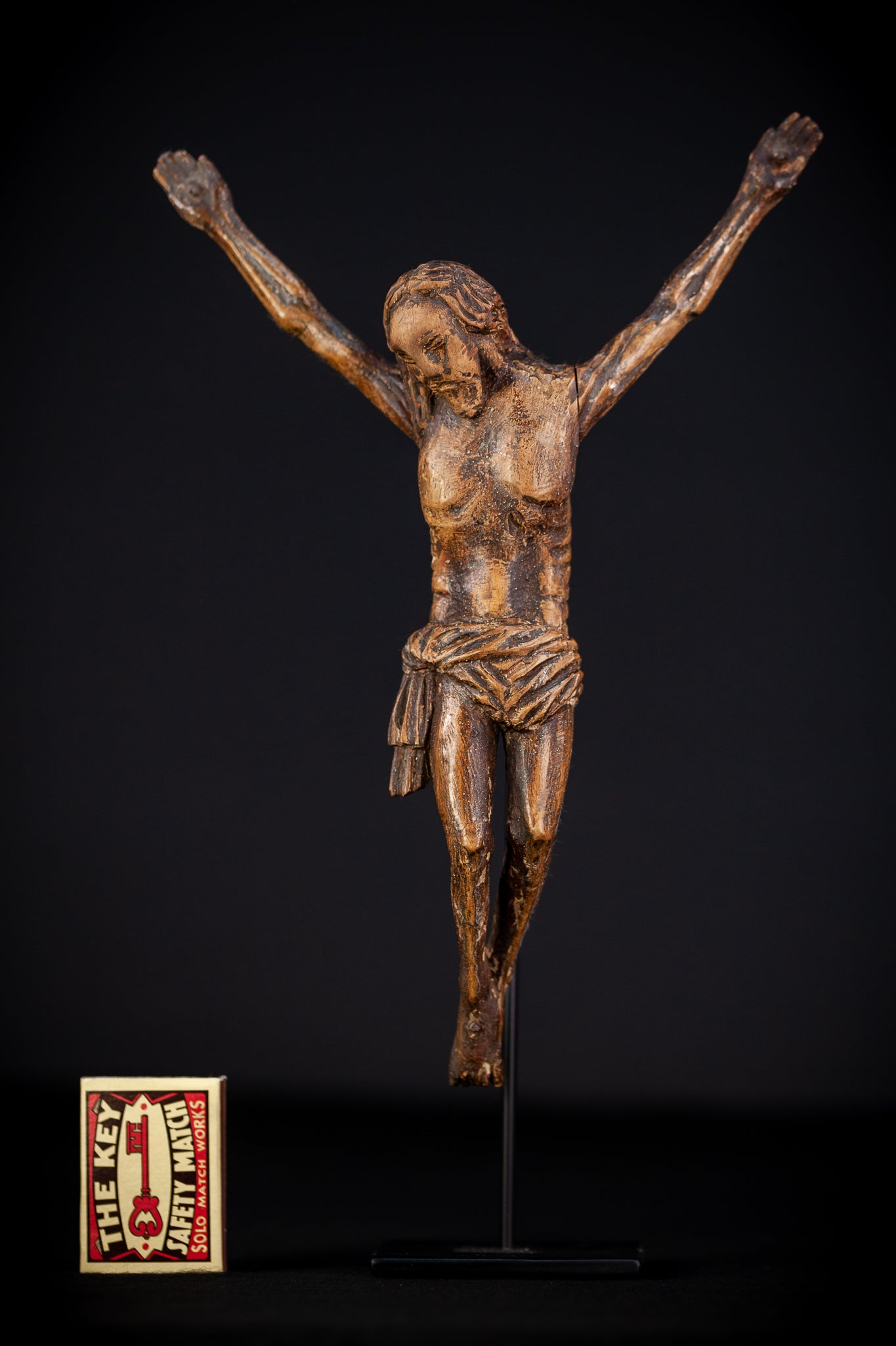 Corpus Christi Wooden  | 1700s Antique | 10.6" / 31 cm