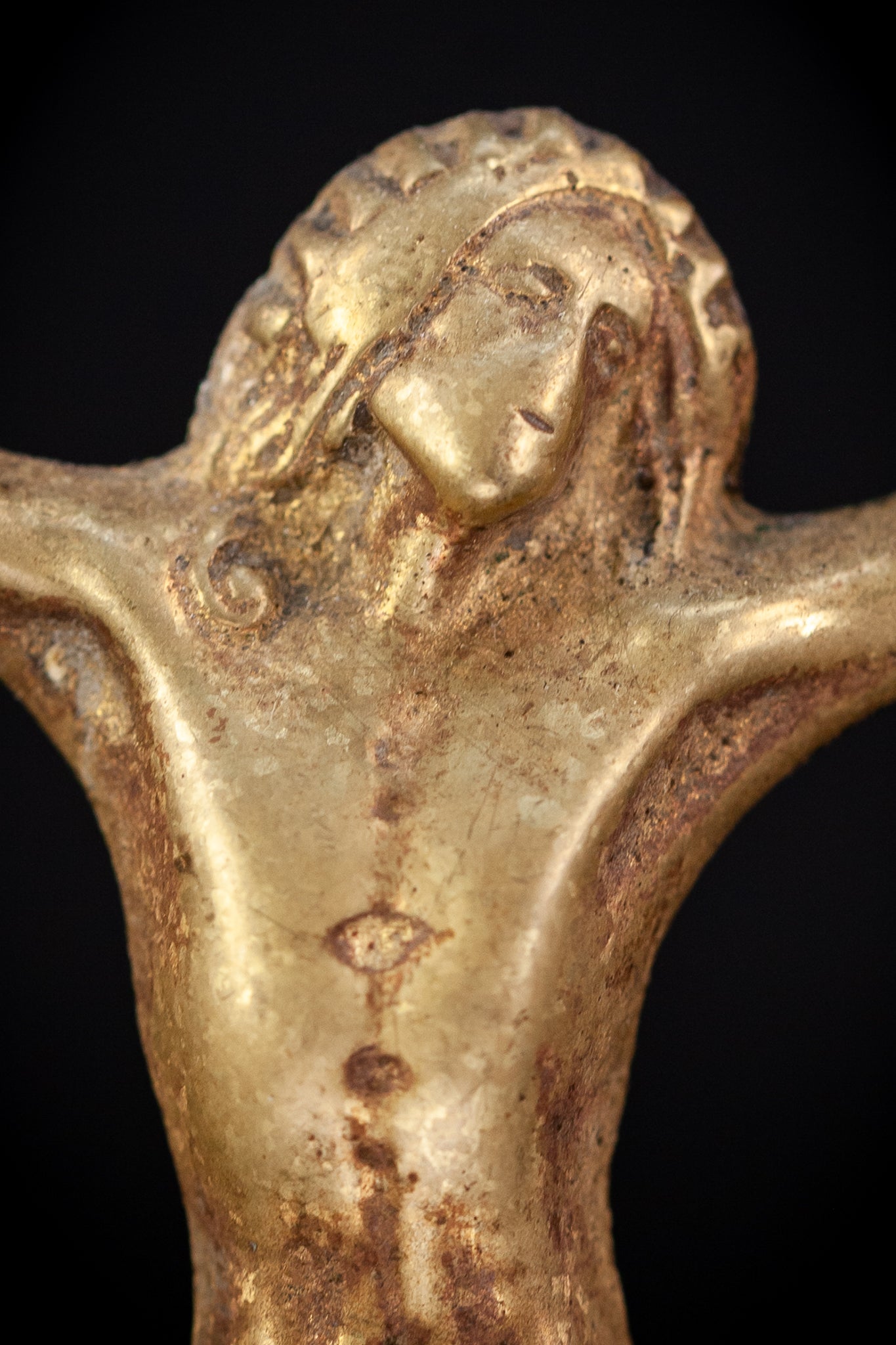 Corpus Christi Bronze Statue | Antique 1700s