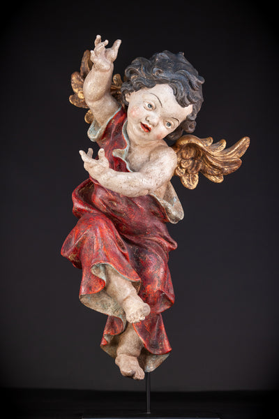 Angel Sculpture A | Early to Mid 1900s | 24.8" / 63 cm