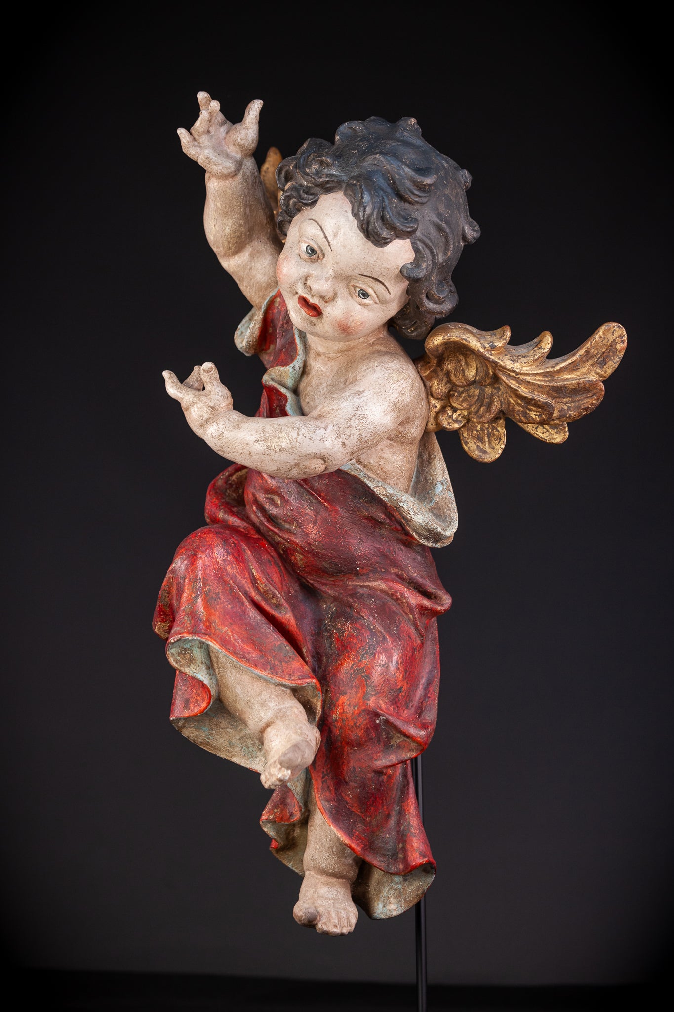 Angel Sculpture A | Early to Mid 1900s | 24.8" / 63 cm