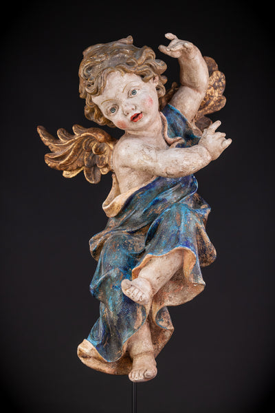 Angel Sculpture B | Early to Mid 1900s | 24.4" / 62 cm