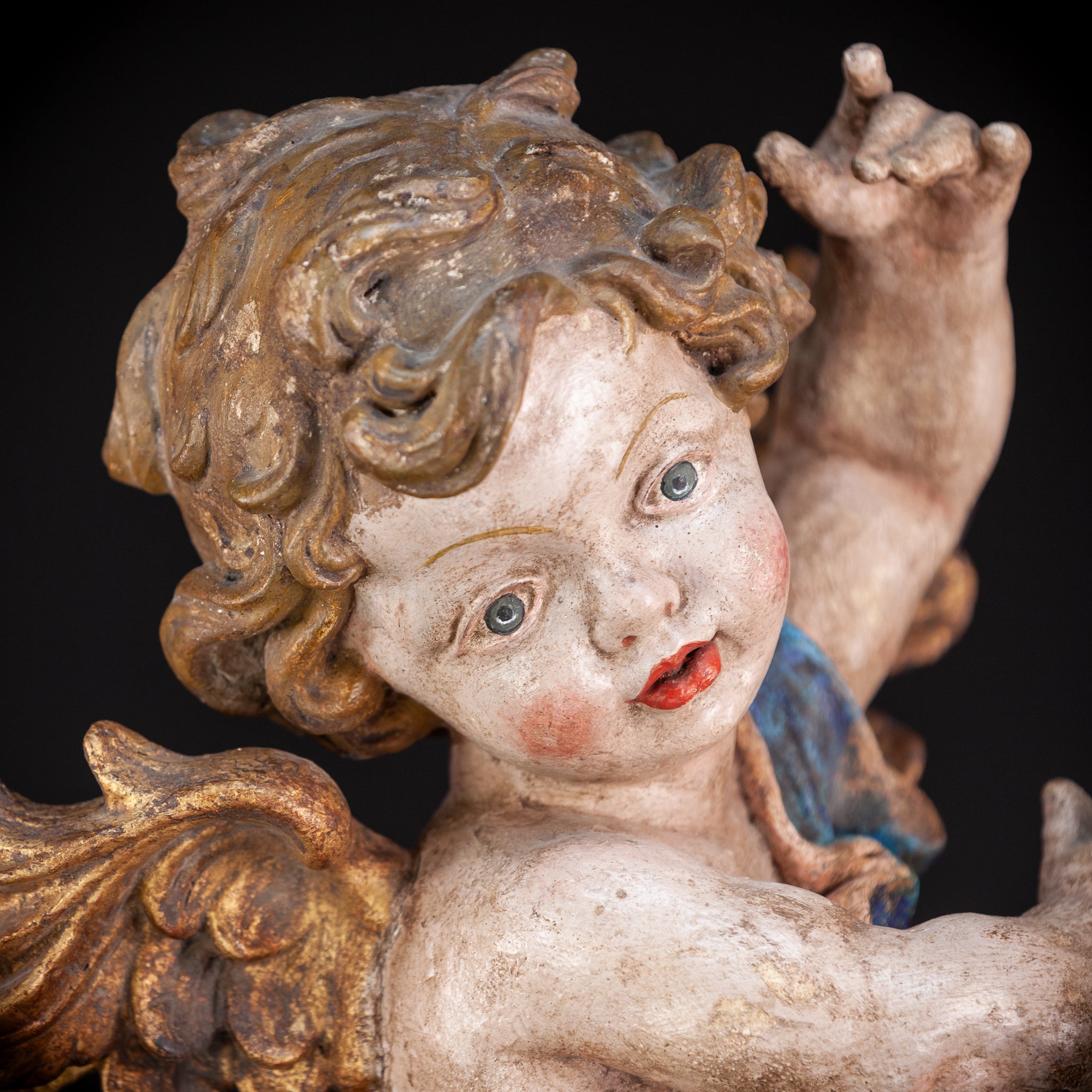 Angel Sculpture B | Early to Mid 1900s | 24.4" / 62 cm
