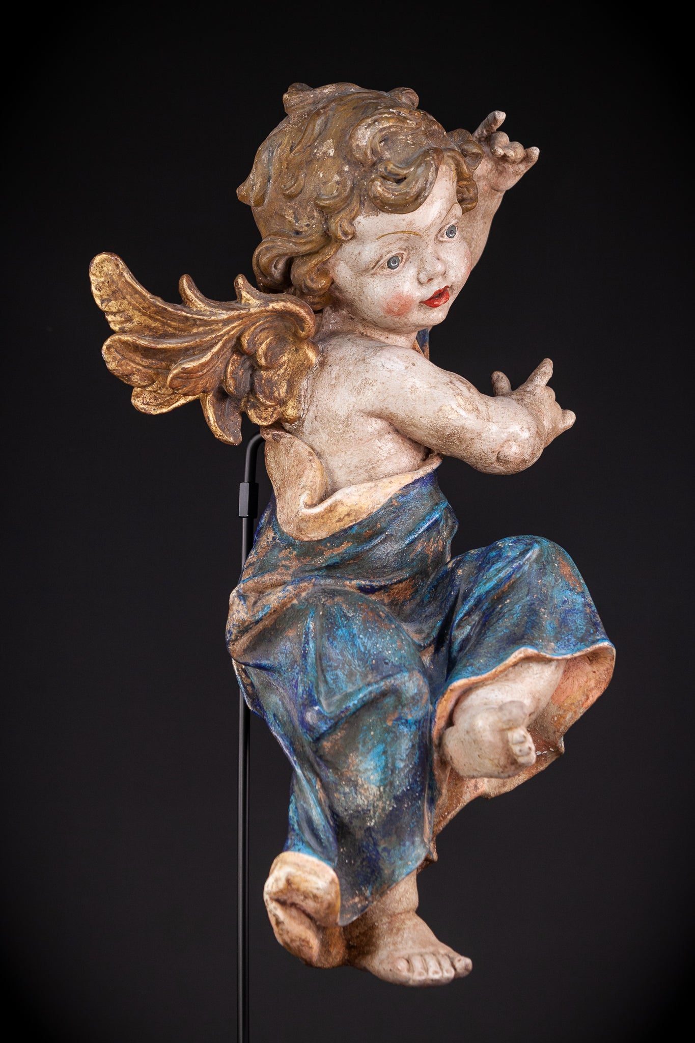 Angel Sculpture B | Early to Mid 1900s | 24.4" / 62 cm