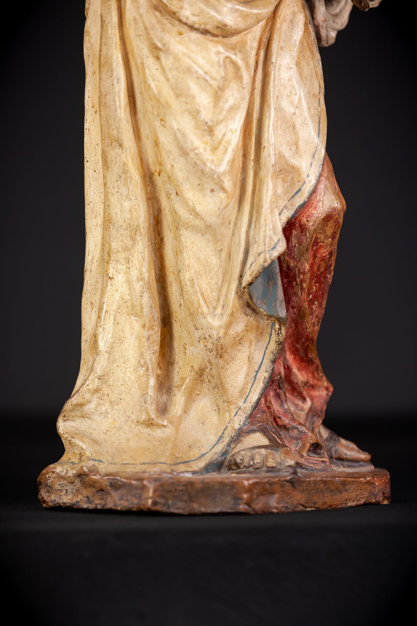 Madonna and Child Italian Terracotta | 1700s Antique | 23.2” / 59 cm