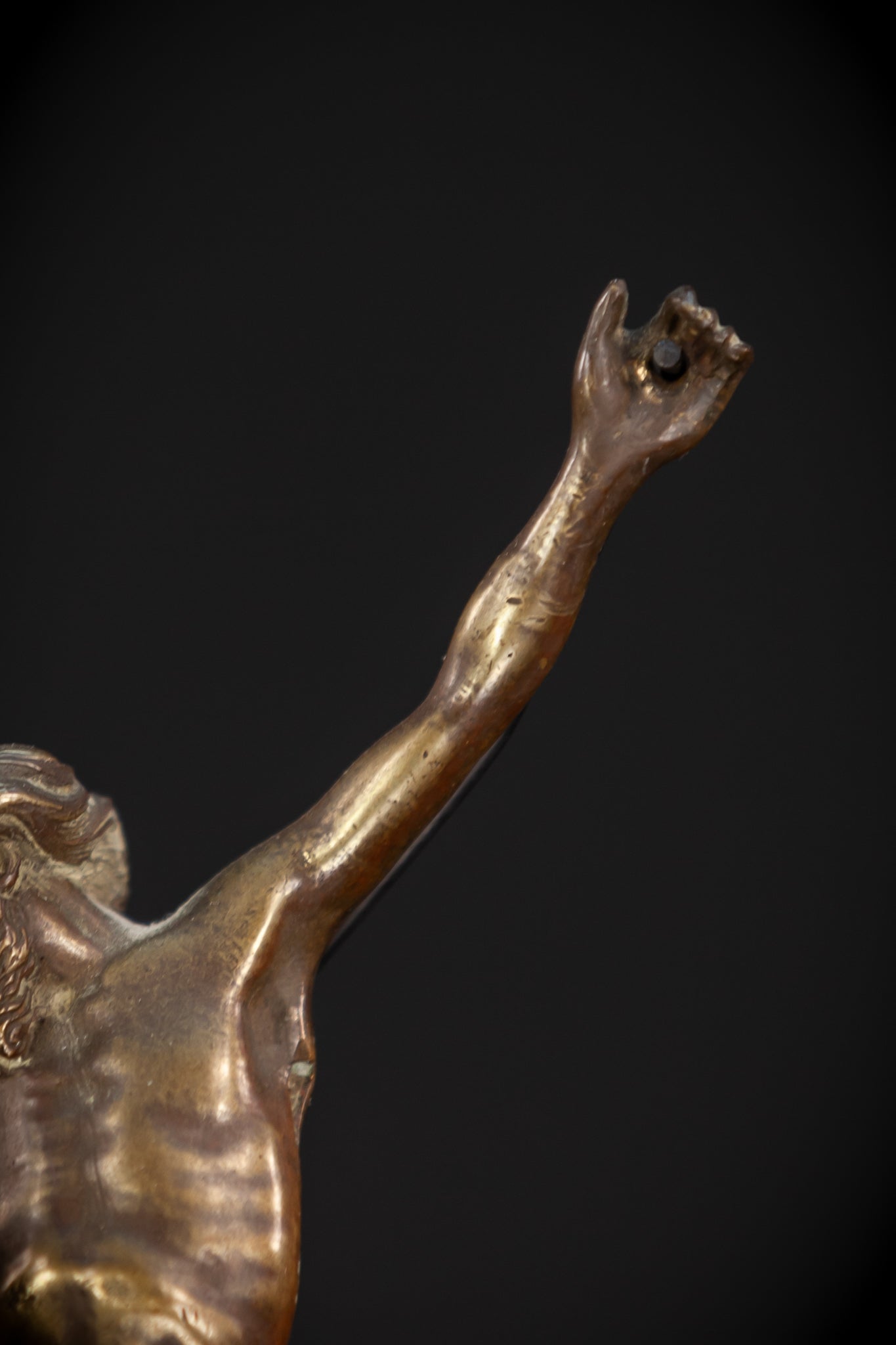 Corpus Christi Bronze | Baroque 1700s | 7.3" / 18.5 cm