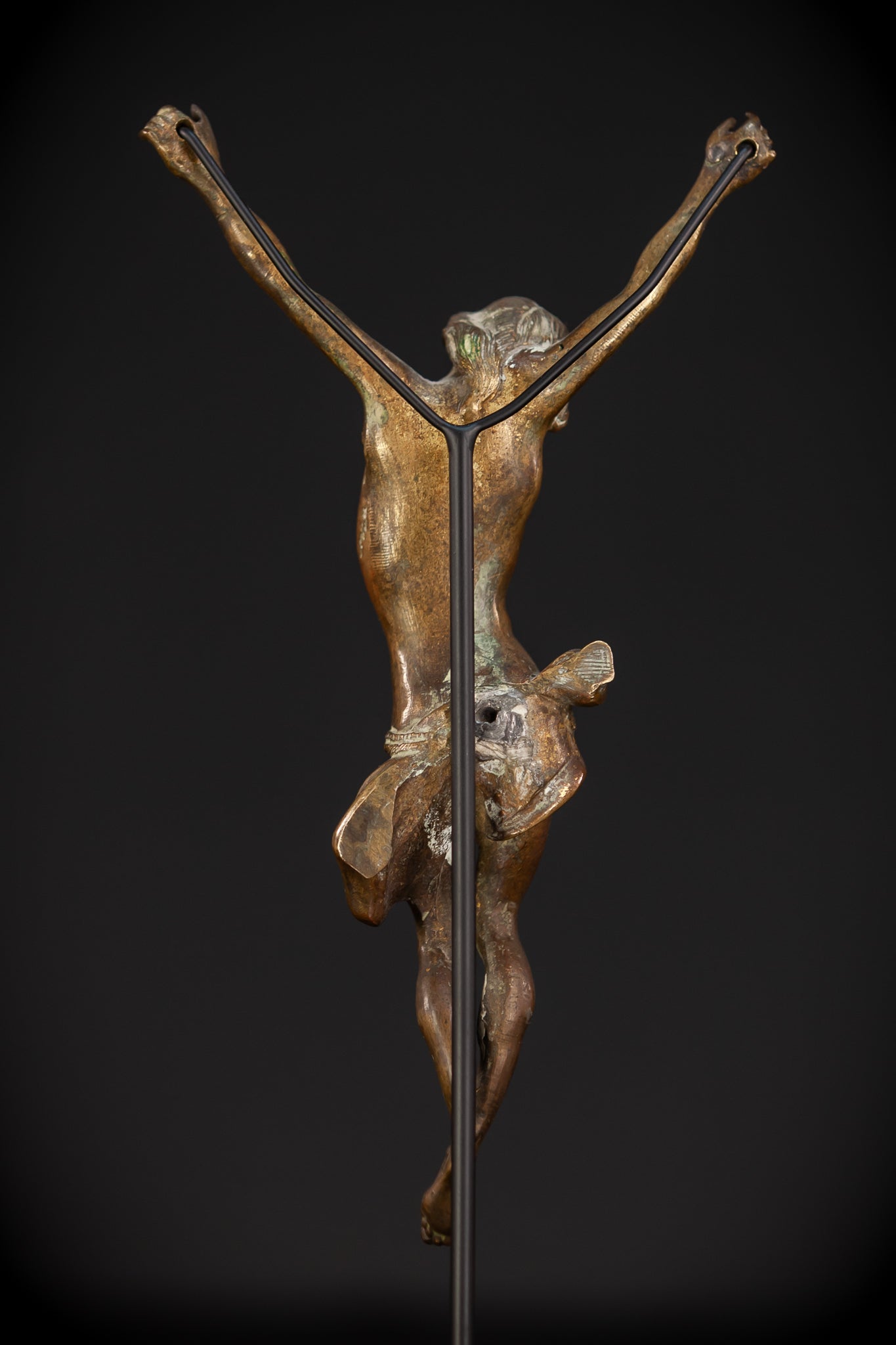 Corpus Christi Bronze | Baroque 1700s | 7.3" / 18.5 cm