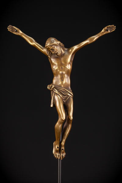 Corpus Christi Bronze | Antique 1800s | 6.1" / 15.5 cm