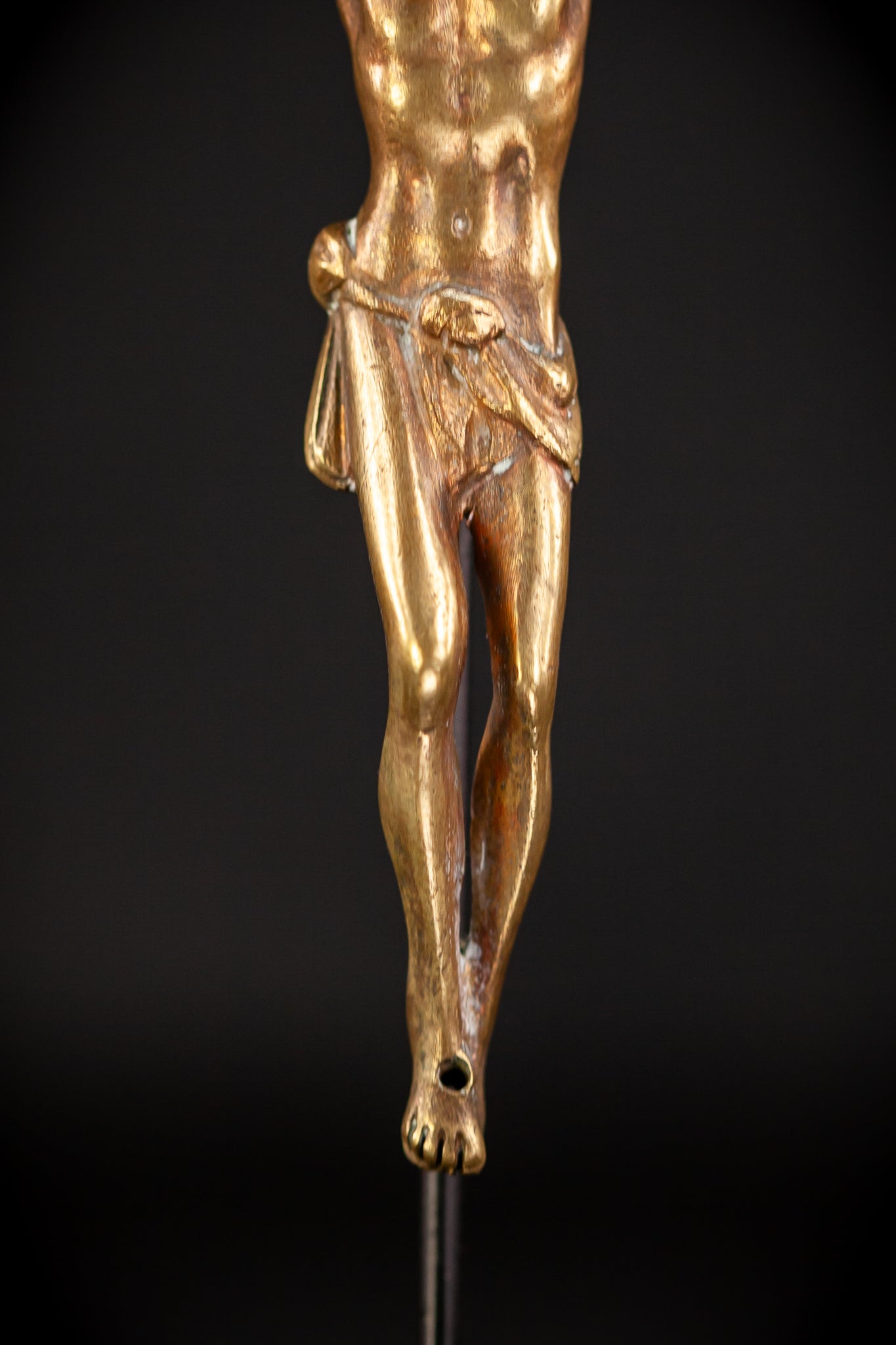 Corpus Christi Bronze | Antique 1700s | 4.9" / 12.5 cm