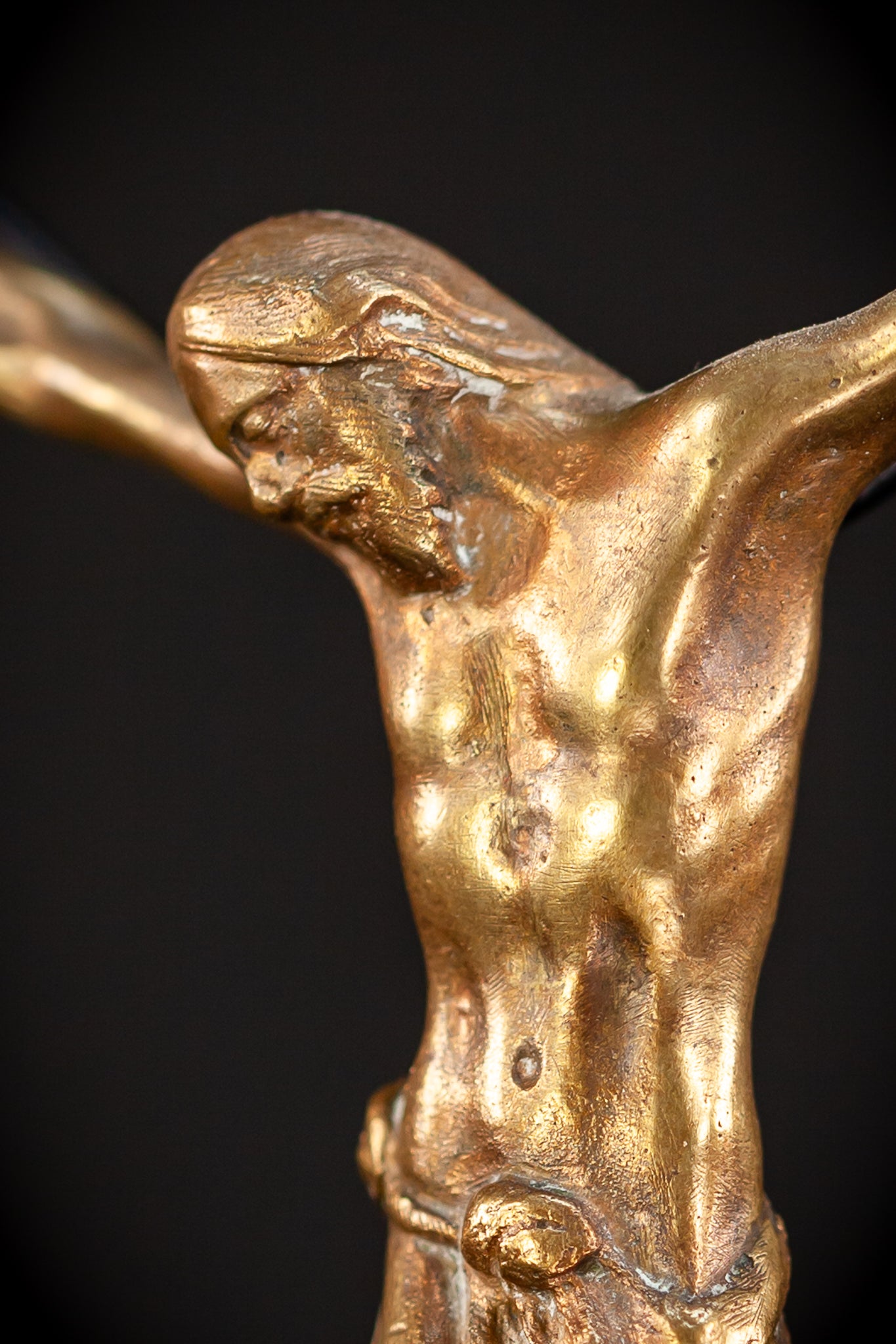 Corpus Christi Bronze | Antique 1700s | 4.9" / 12.5 cm
