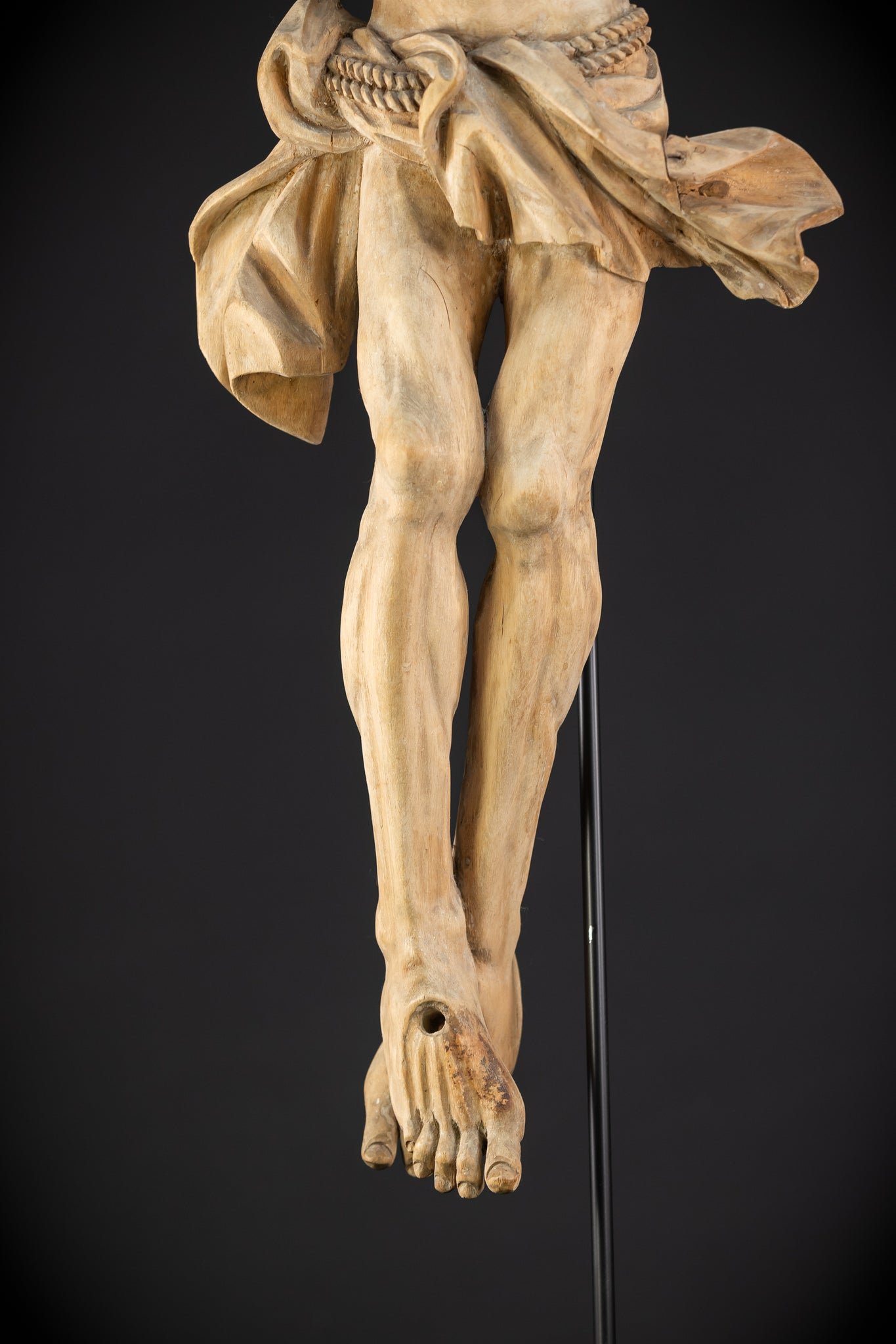 Corpus Christi Wooden | 1800s Antique | 32.9" / 83.5 cm