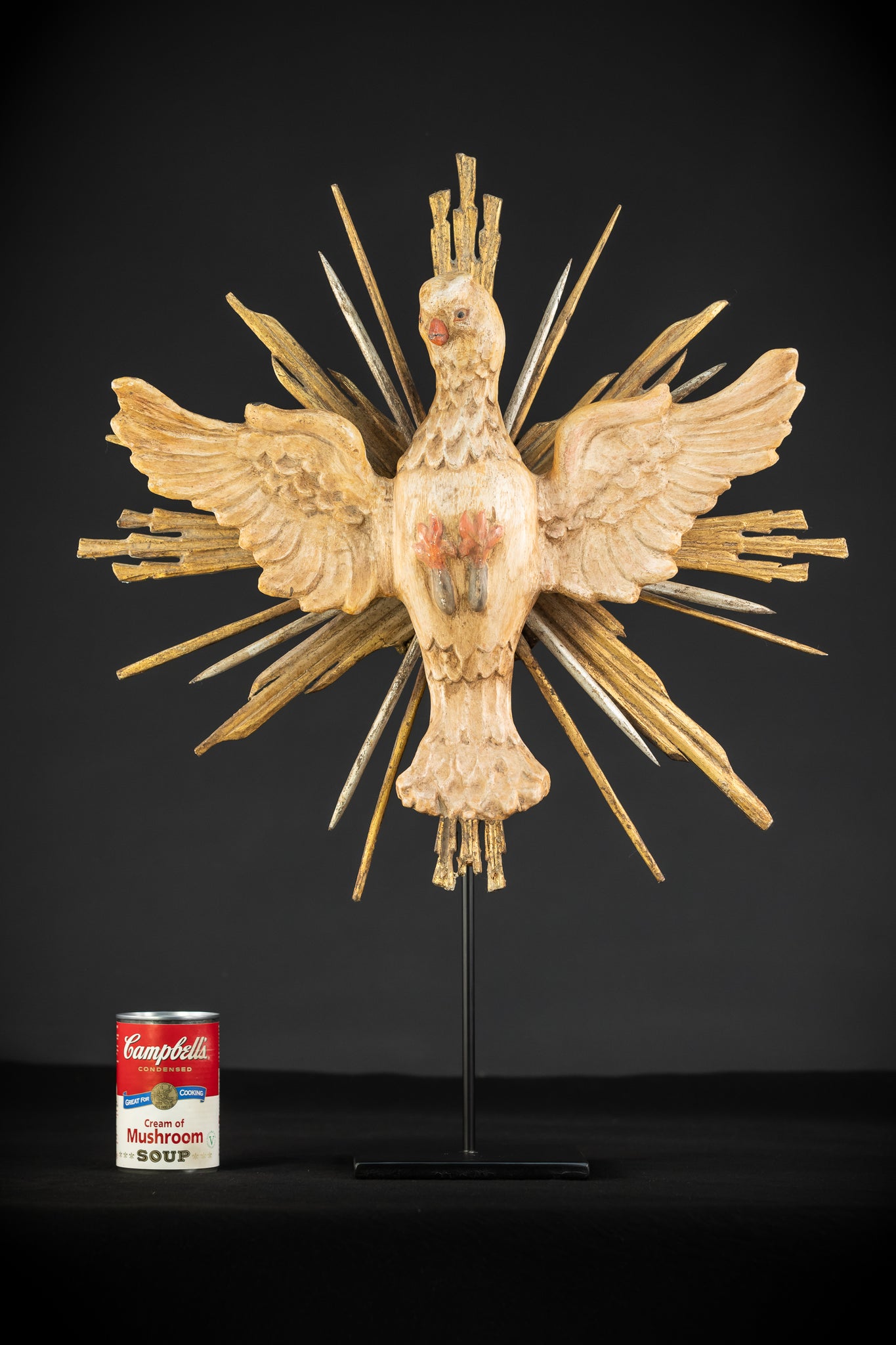 God The Holy Spirit Sculpture | 1700s Antique | 18.5" / 47 cm