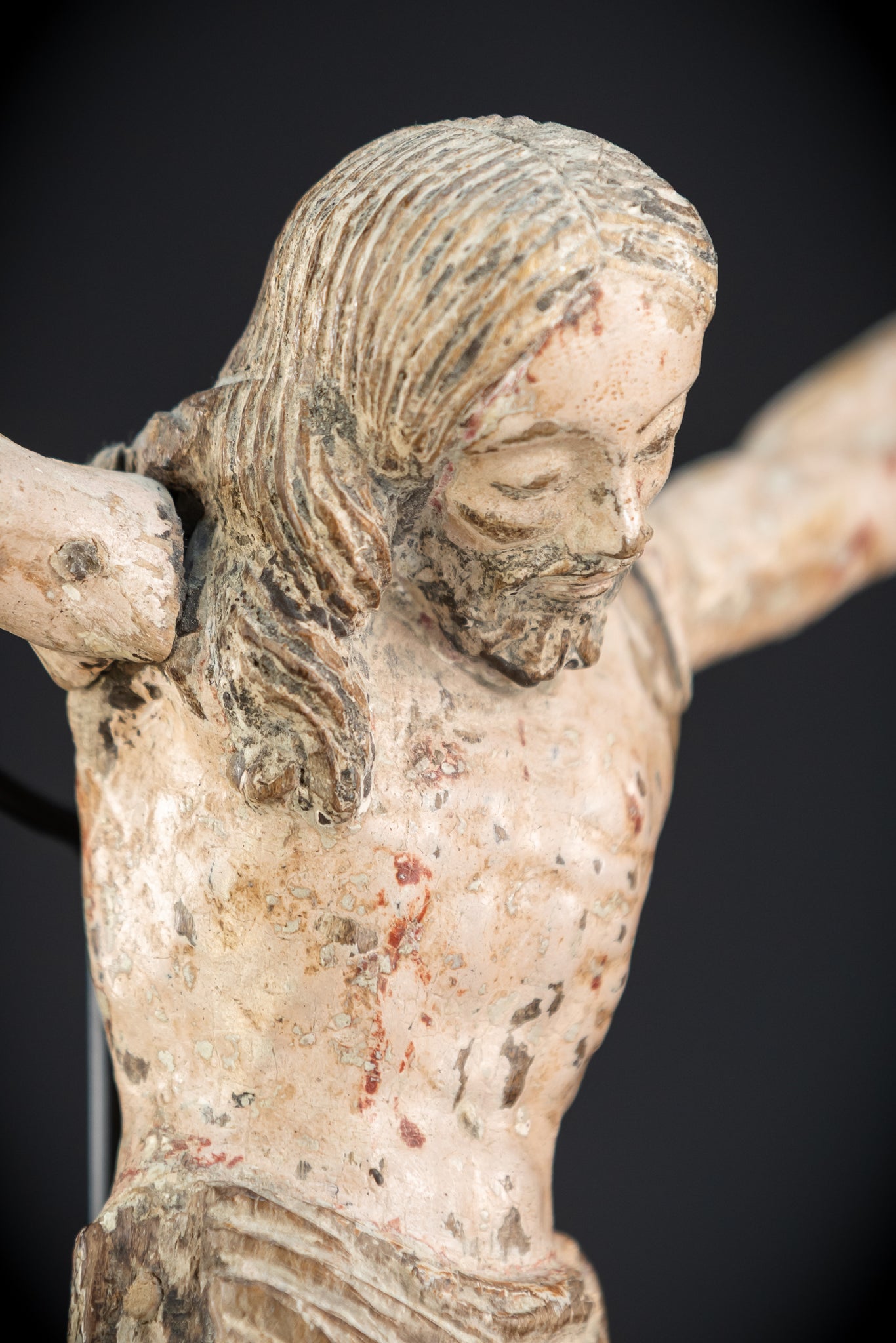 Corpus Christi Sculpture | 1500s Antique | 11.4" / 29 cm