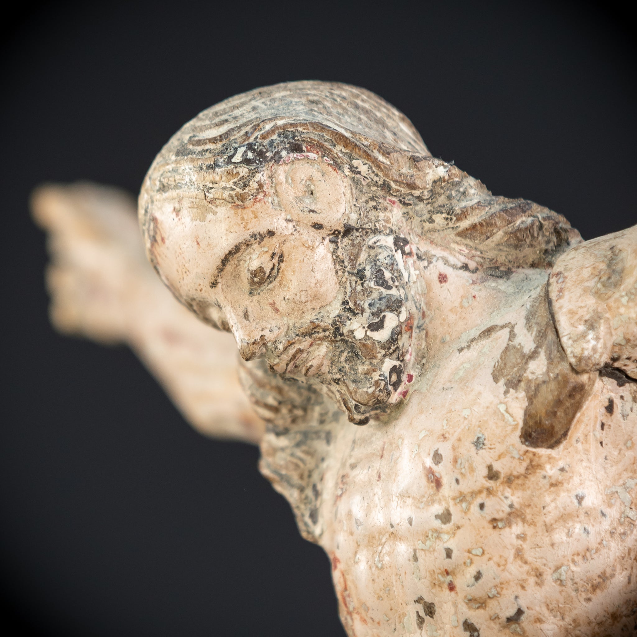 Corpus Christi Sculpture | 1500s Antique | 11.4" / 29 cm