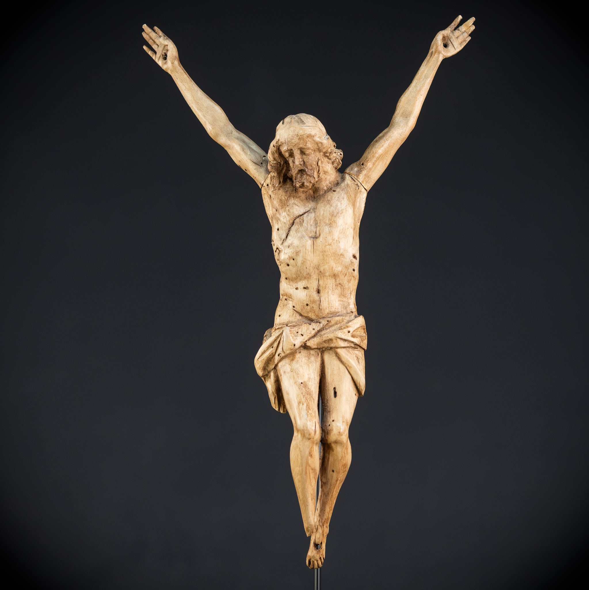 Corpus Christi Wood | France 1600s - 1700s Antique | 16" / 40.5 cm