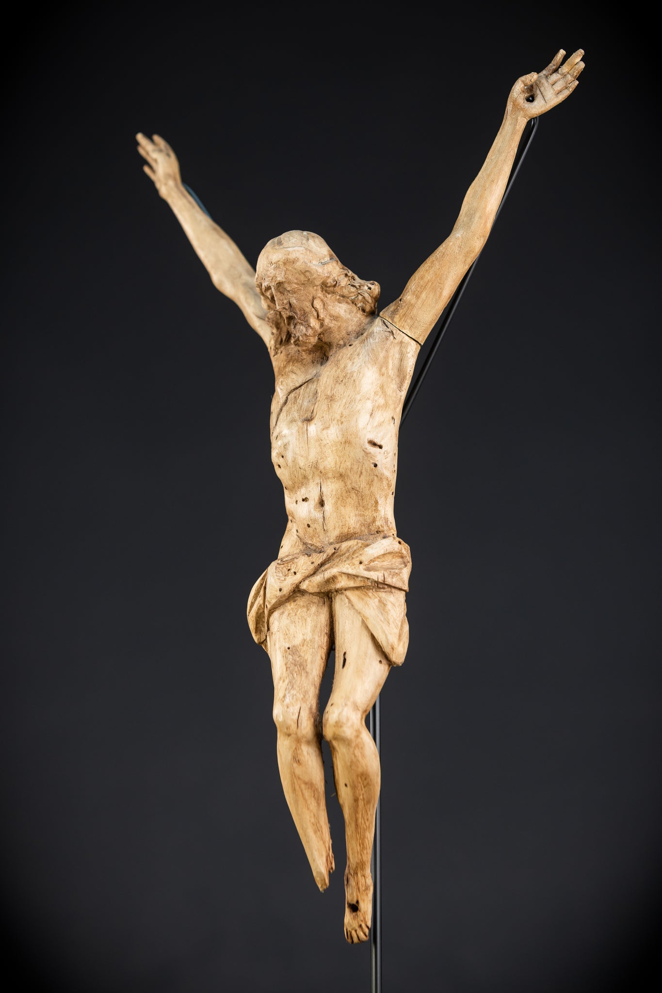 Corpus Christi Wood | France 1600s - 1700s Antique | 16" / 40.5 cm