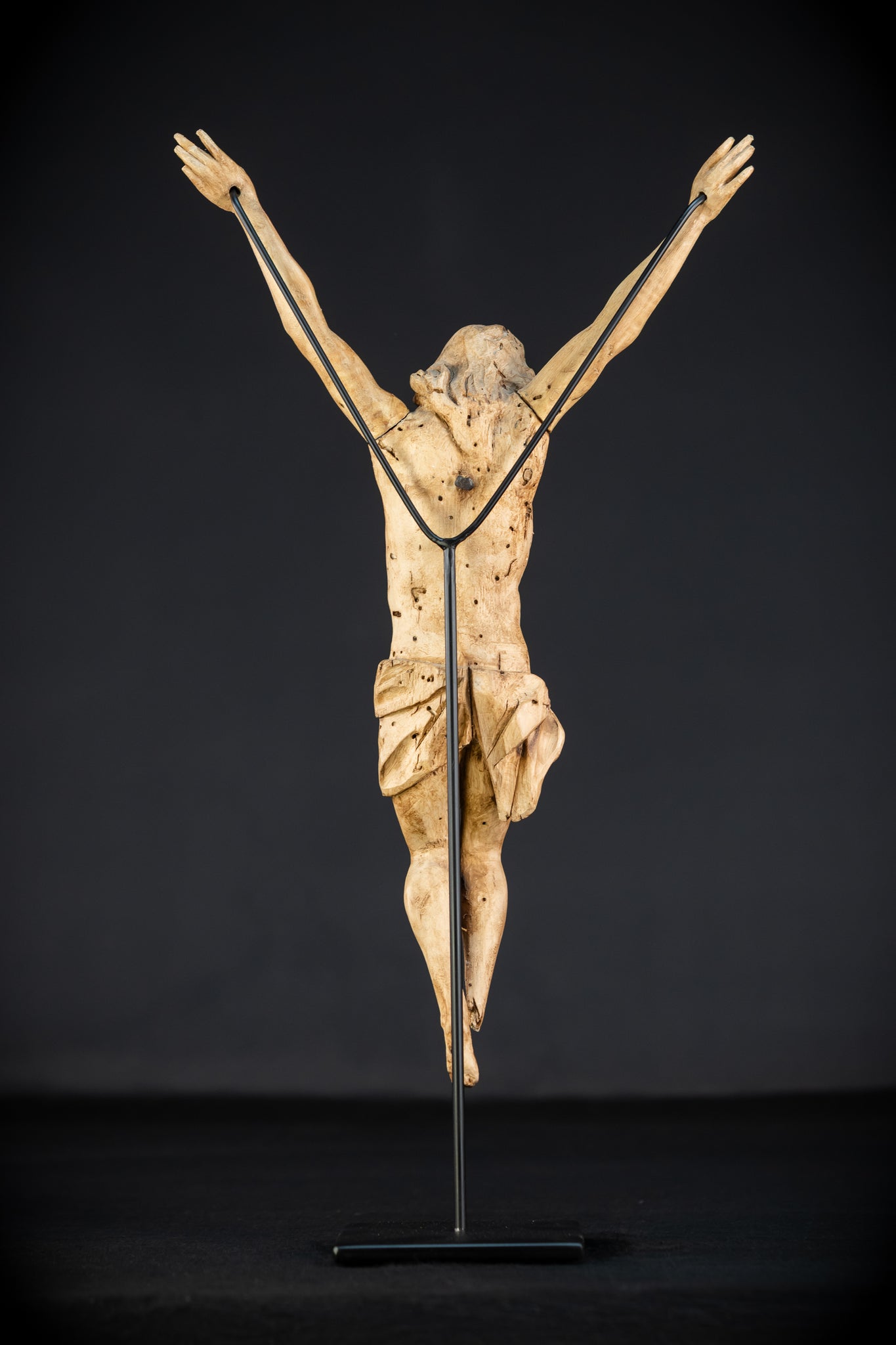 Corpus Christi Wood | France 1600s - 1700s Antique | 16" / 40.5 cm