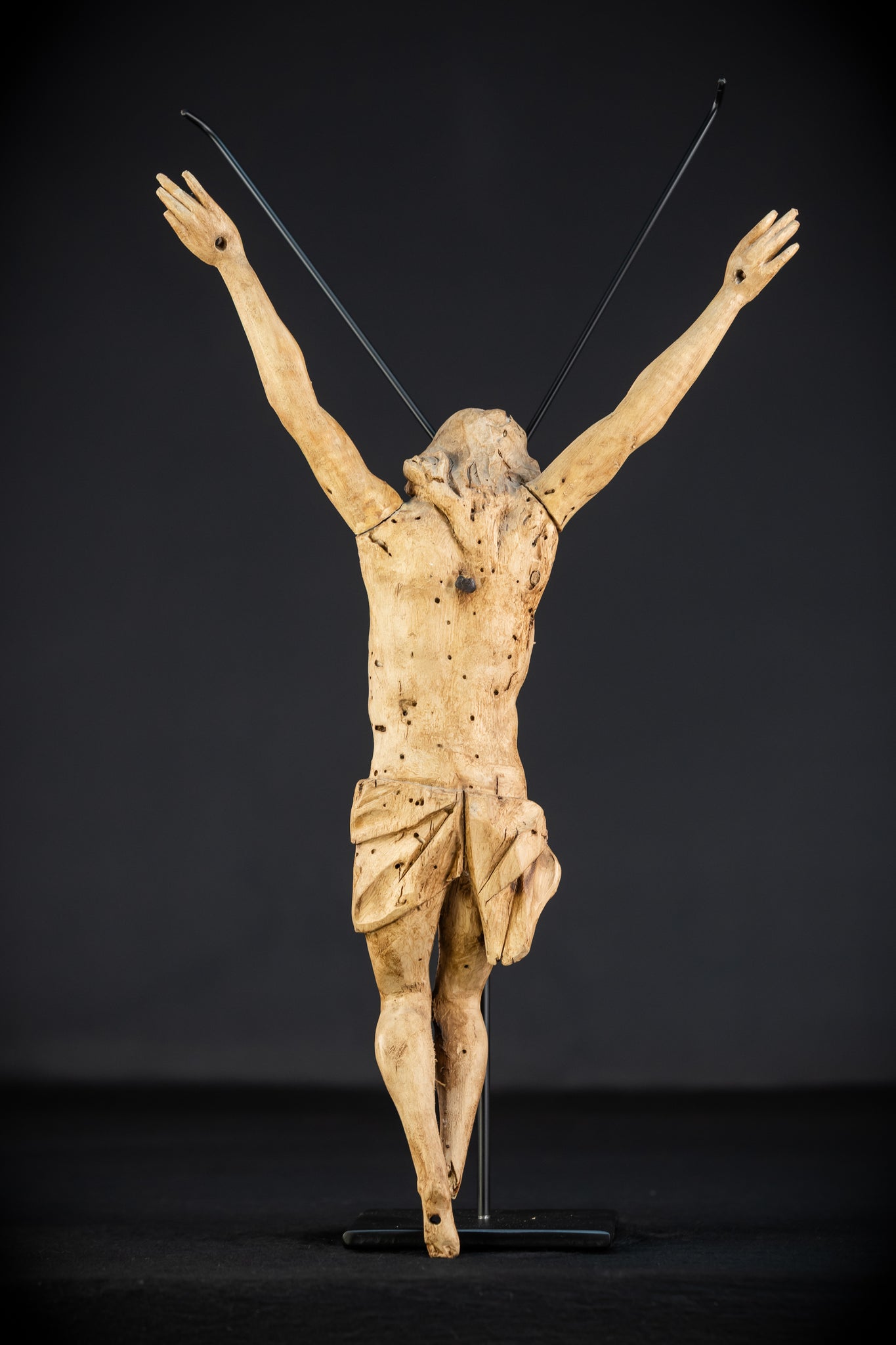Corpus Christi Wood | France 1600s - 1700s Antique | 16" / 40.5 cm