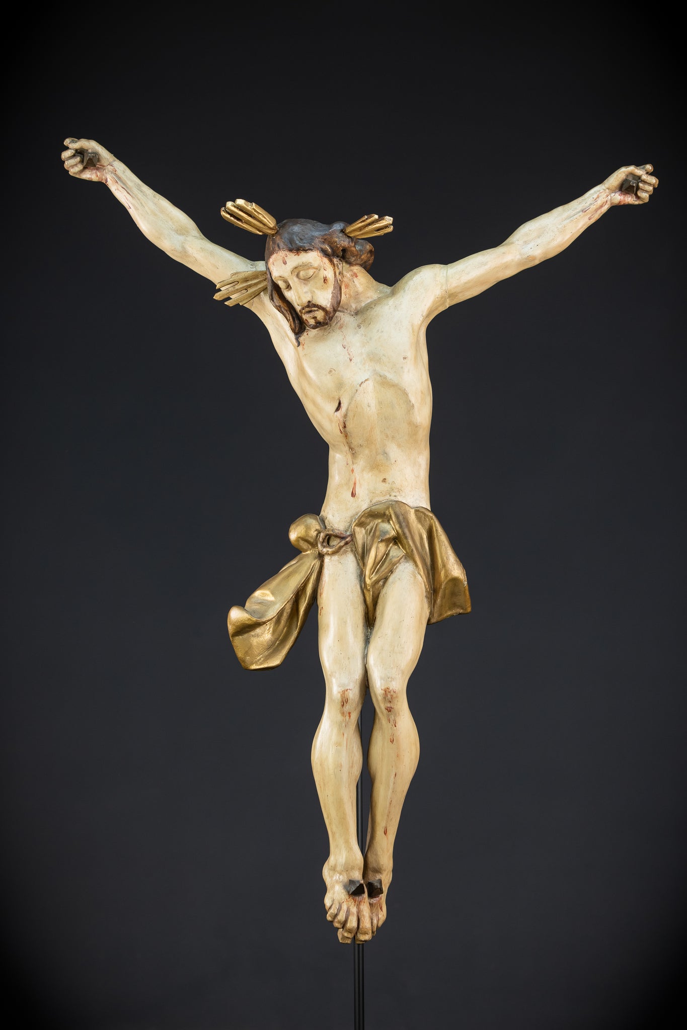 Corpus Christi Sculpture | 1700s Antique 25.6" / 65 cm
