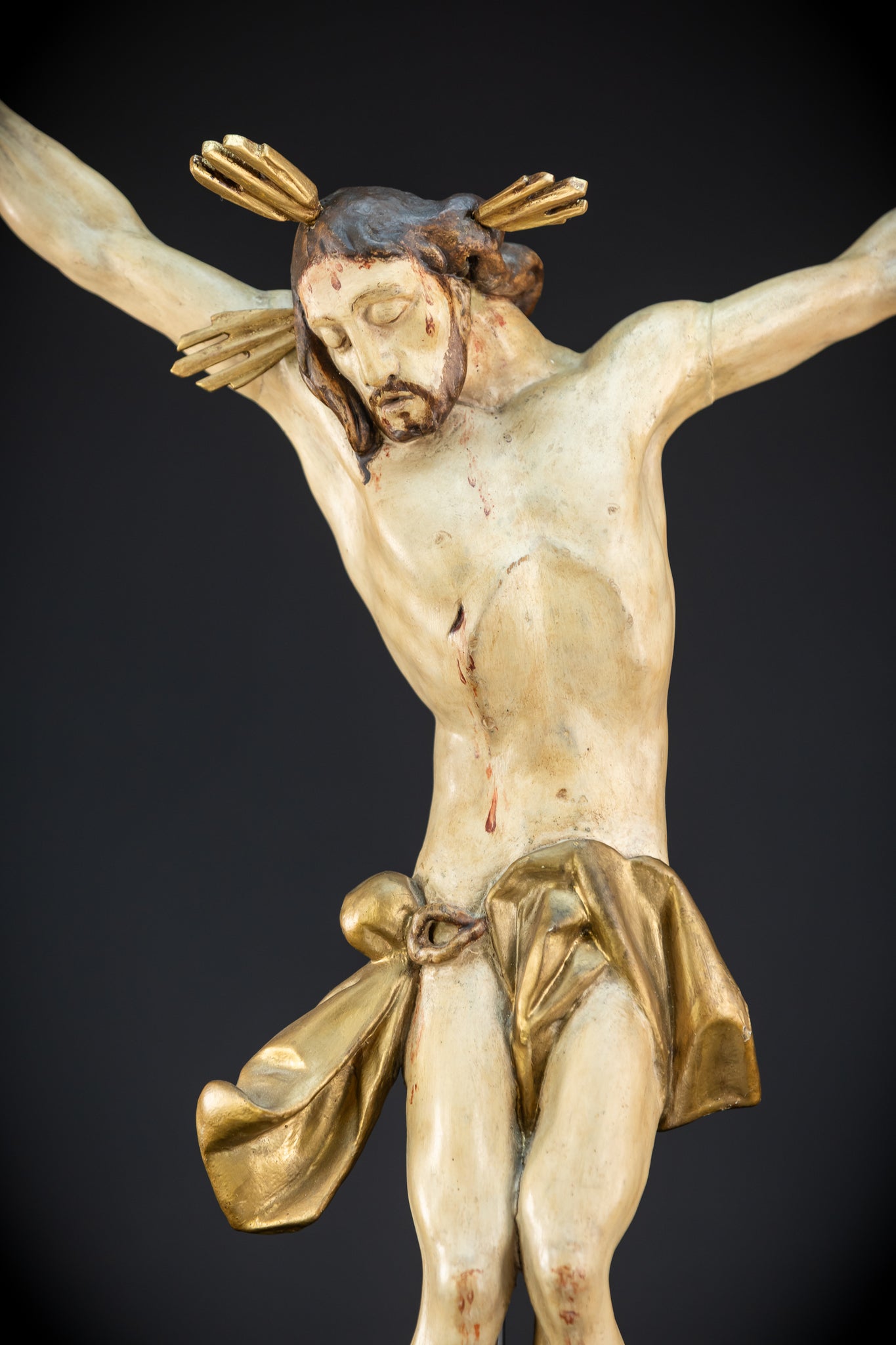 Corpus Christi Sculpture | 1700s Antique 25.6" / 65 cm