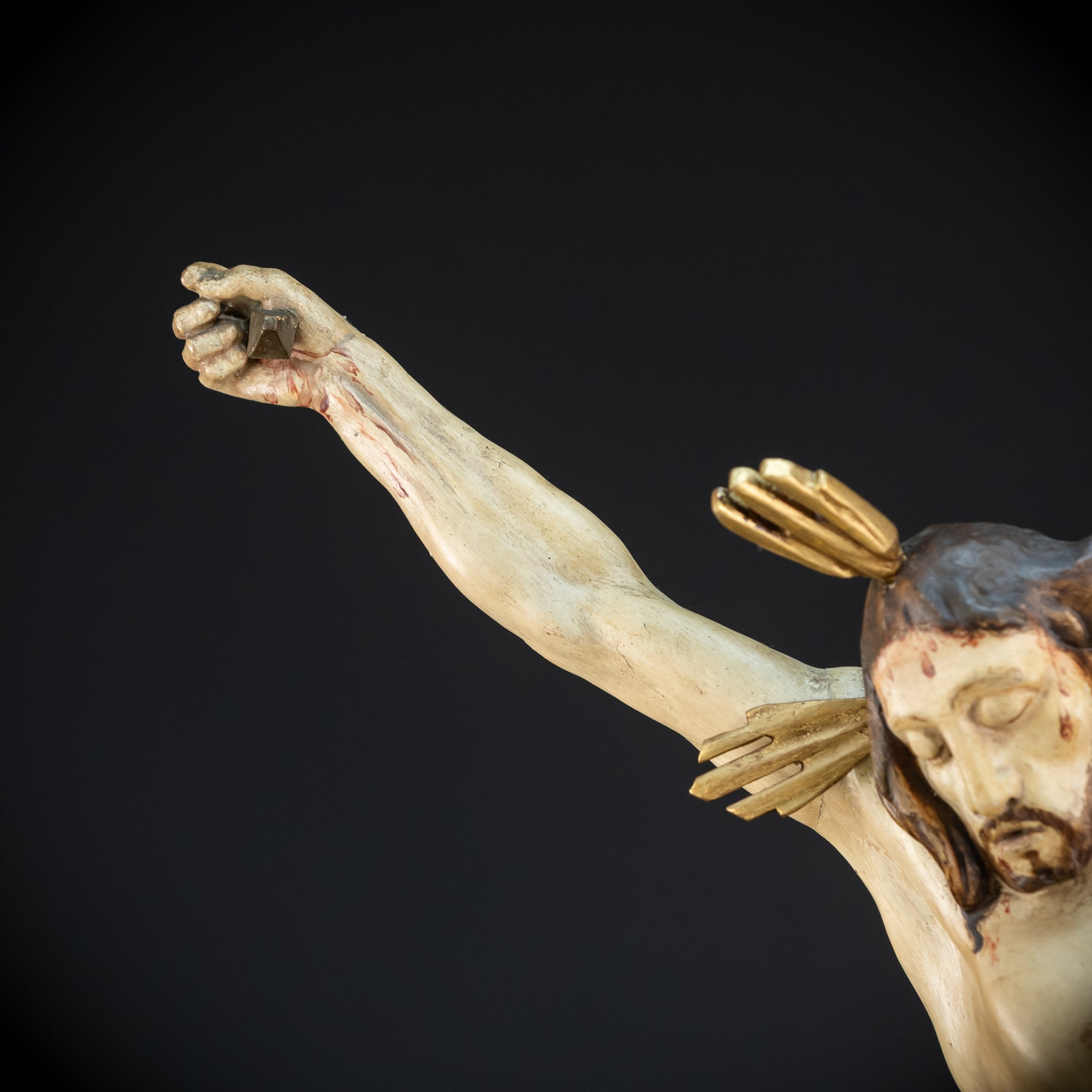 Corpus Christi Sculpture | 1700s Antique 25.6" / 65 cm