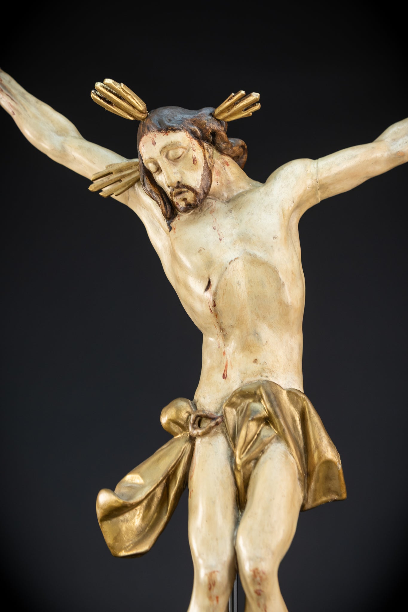 Corpus Christi Sculpture | 1700s Antique 25.6" / 65 cm