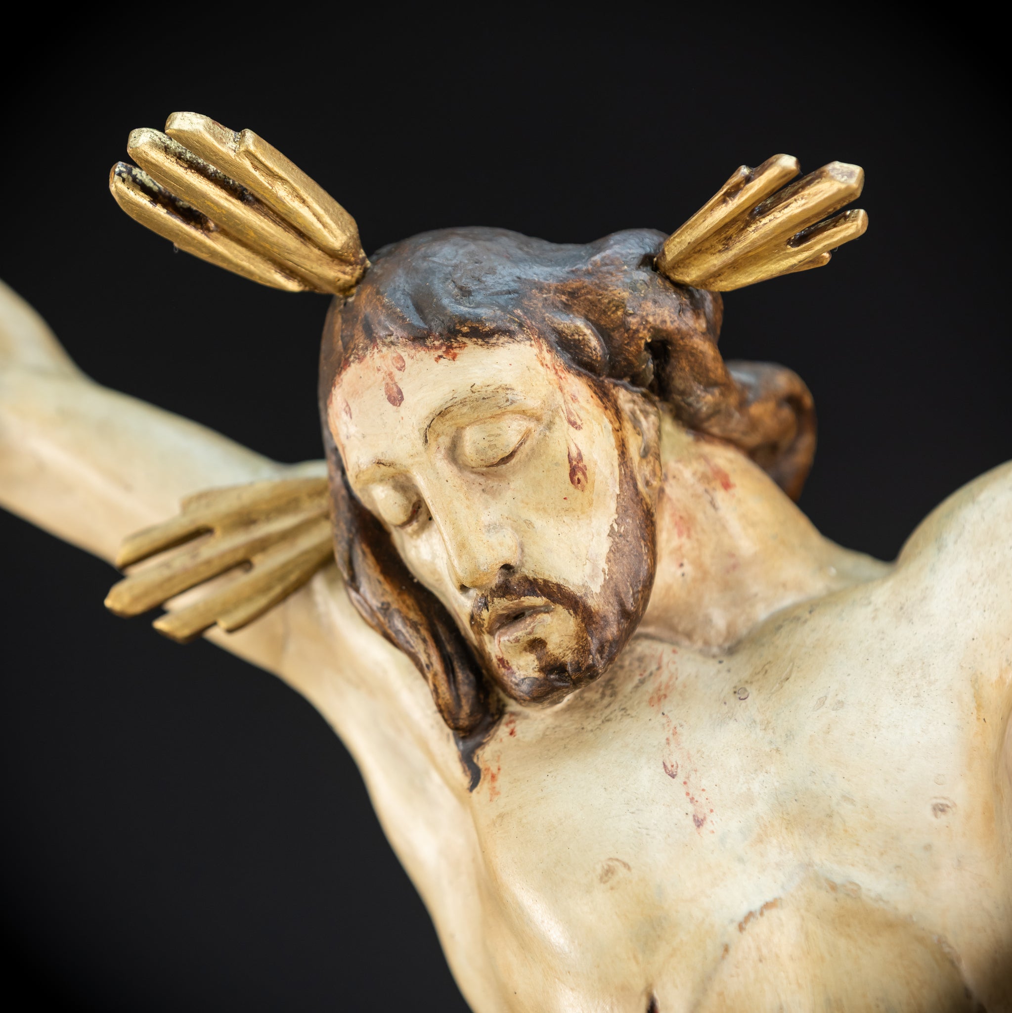 Corpus Christi Sculpture | 1700s Antique 25.6" / 65 cm