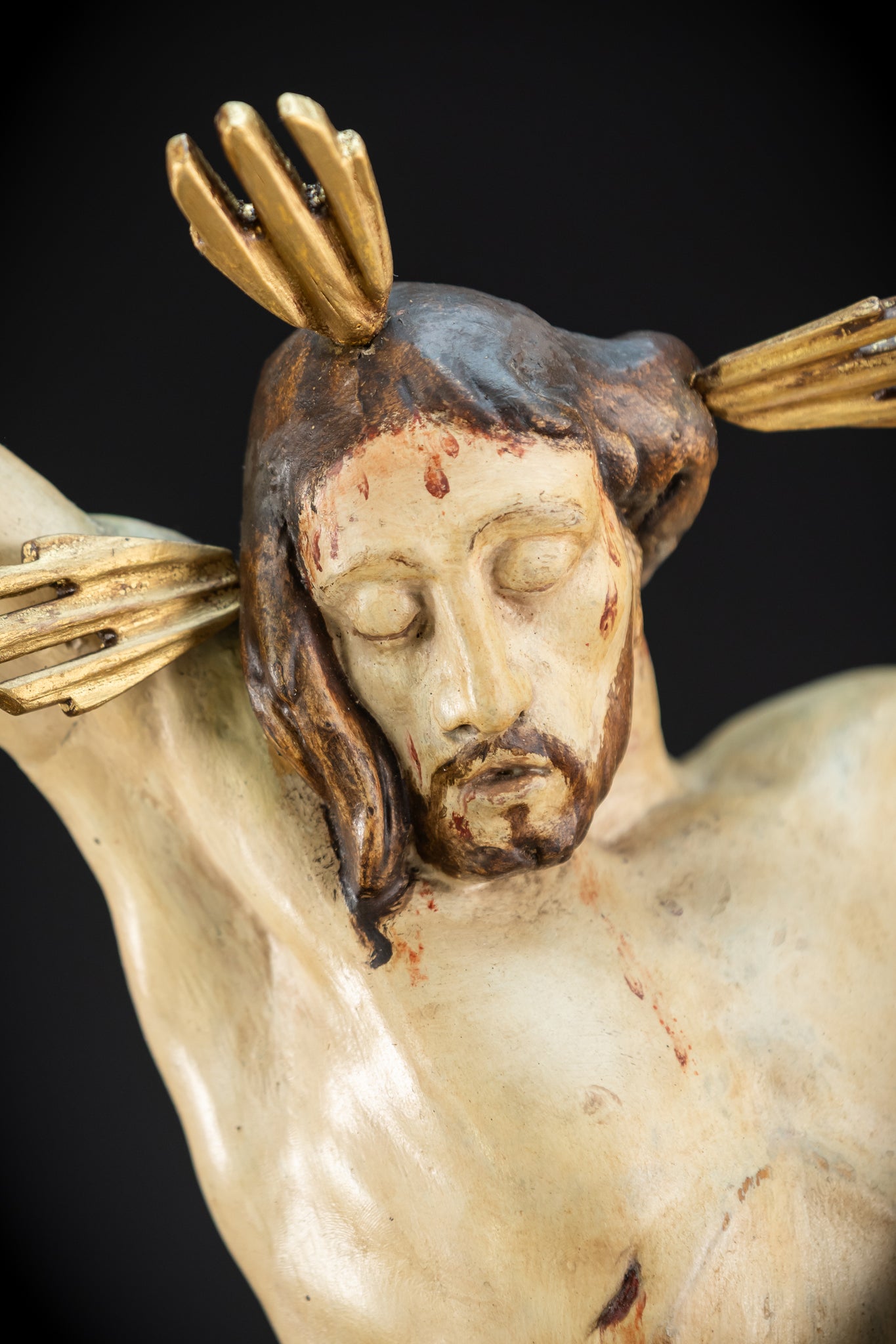 Corpus Christi Sculpture | 1700s Antique 25.6" / 65 cm