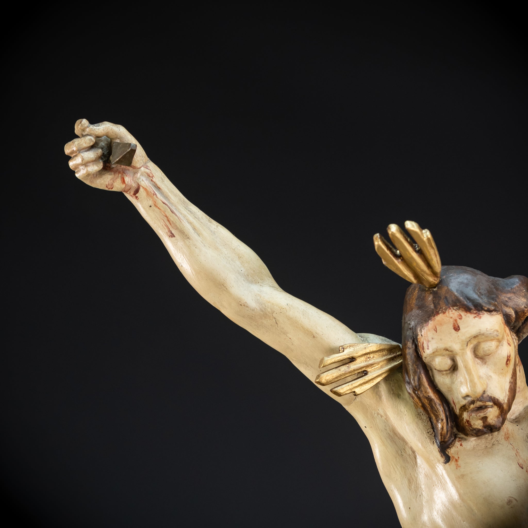 Corpus Christi Sculpture | 1700s Antique 25.6" / 65 cm