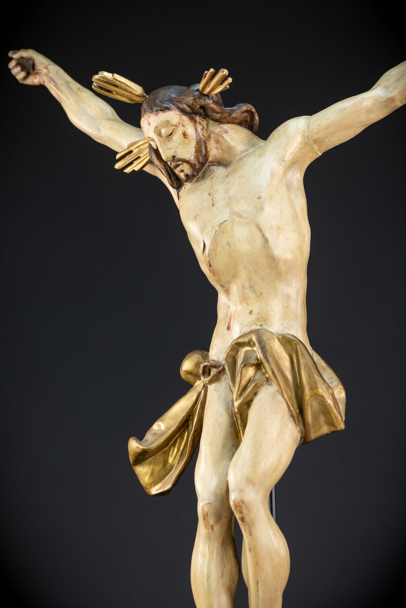 Corpus Christi Sculpture | 1700s Antique 25.6" / 65 cm
