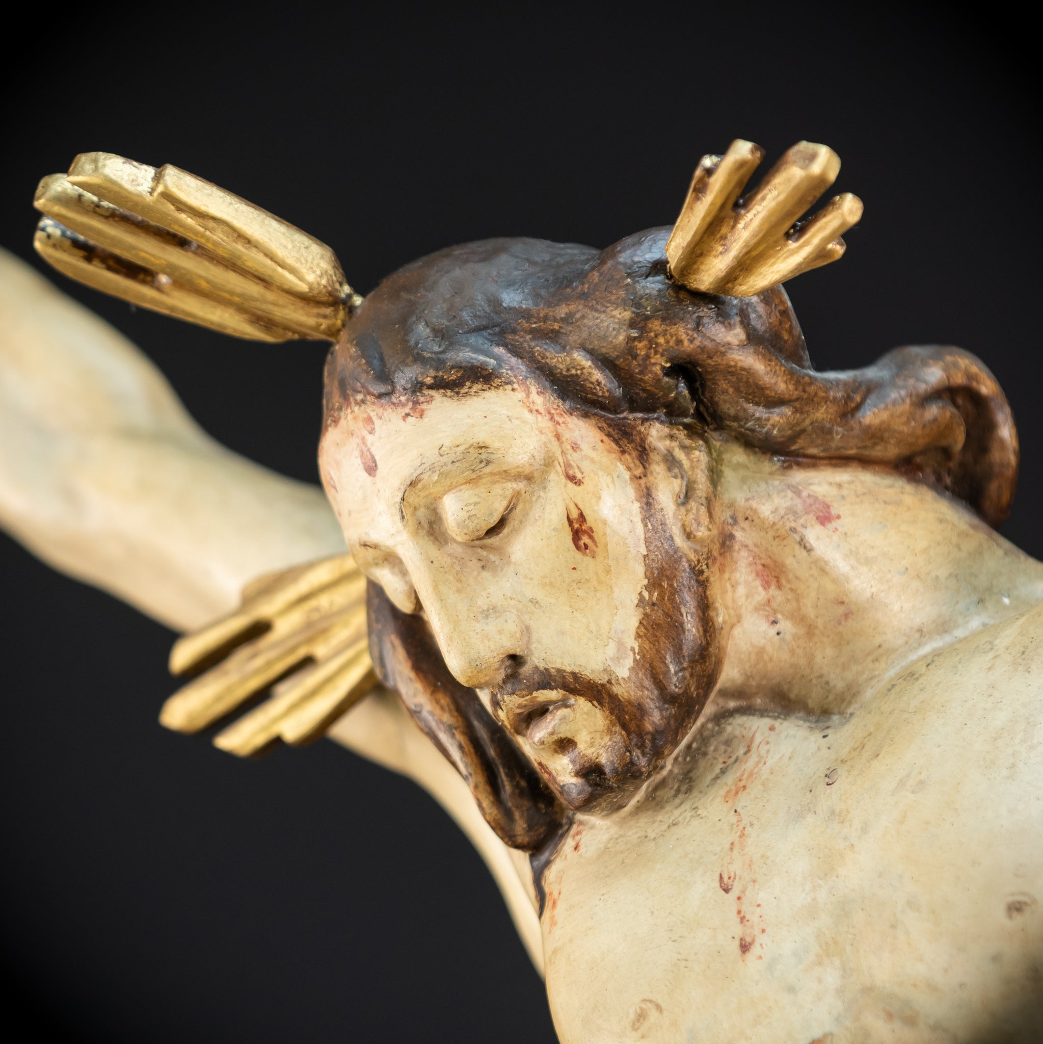 Corpus Christi Sculpture | 1700s Antique 25.6" / 65 cm