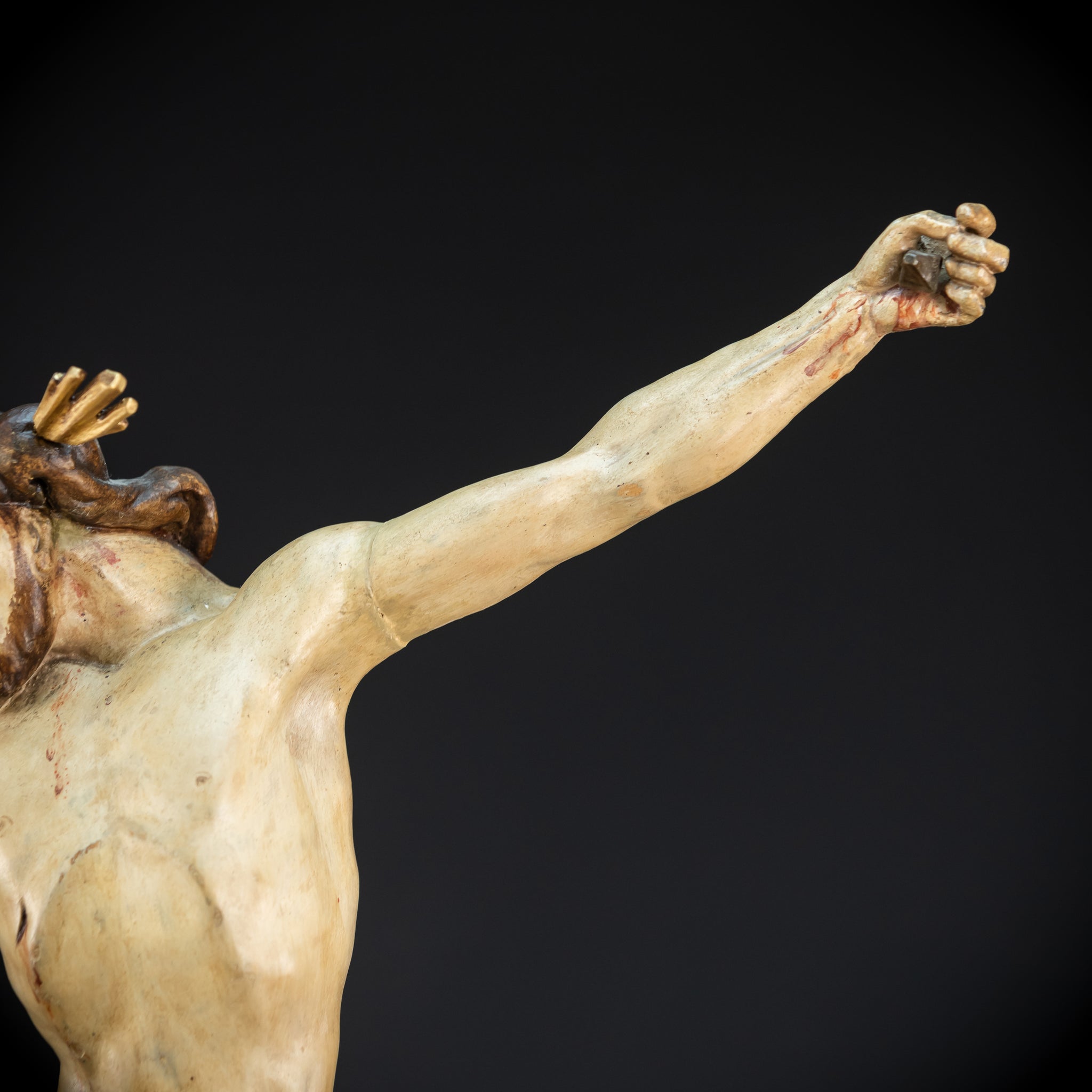 Corpus Christi Sculpture | 1700s Antique 25.6" / 65 cm