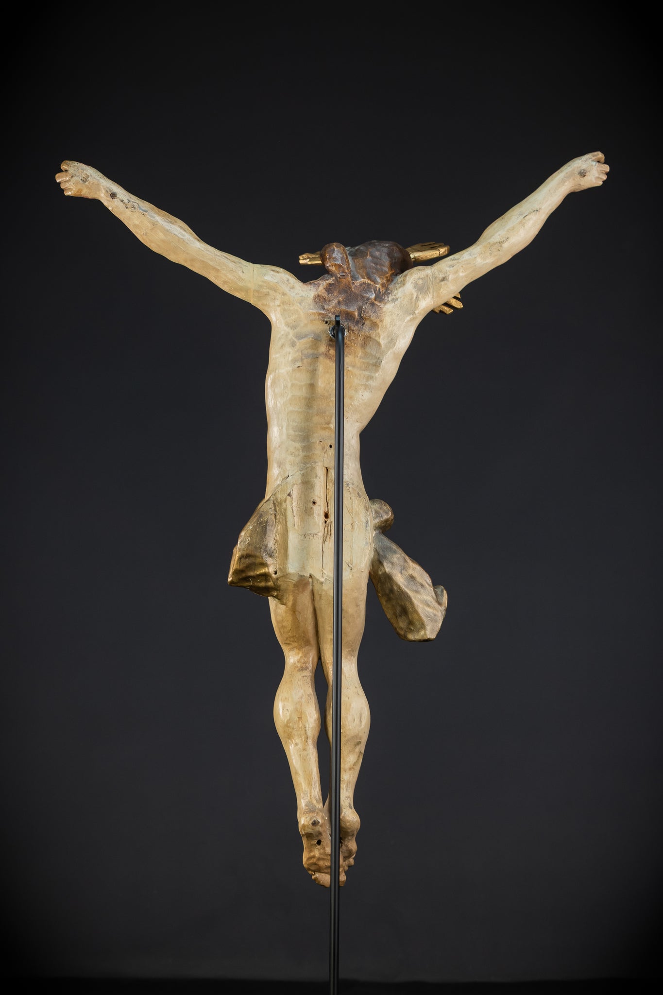 Corpus Christi Sculpture | 1700s Antique 25.6" / 65 cm