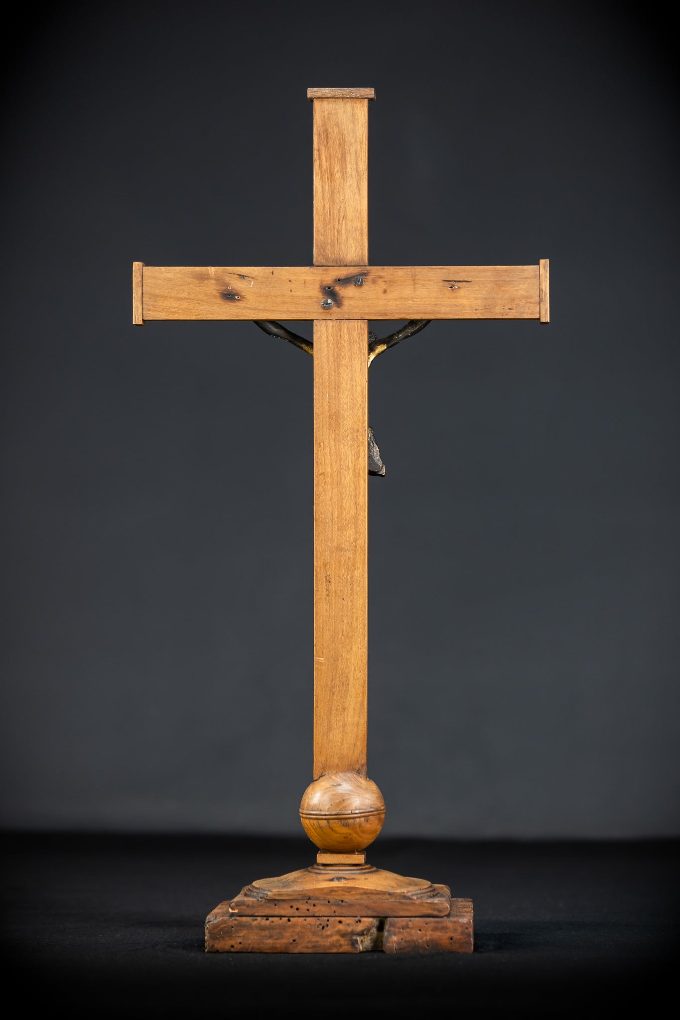 Renaissance Crucifix | Italian 1500s Bronze Corpus | 18.5"