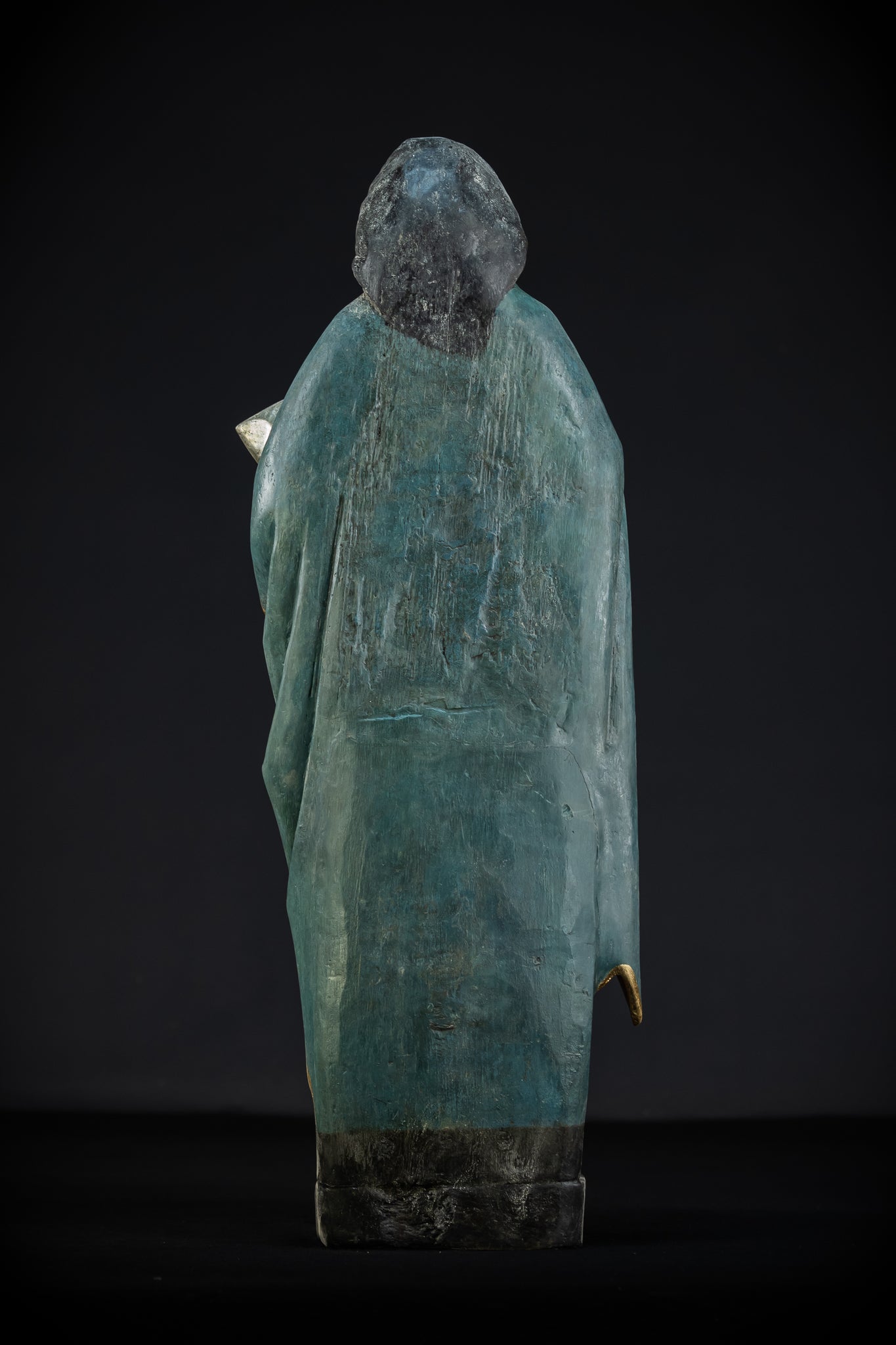 RARE Gothic Saint Matthias Statue | 1500s | 24.2”