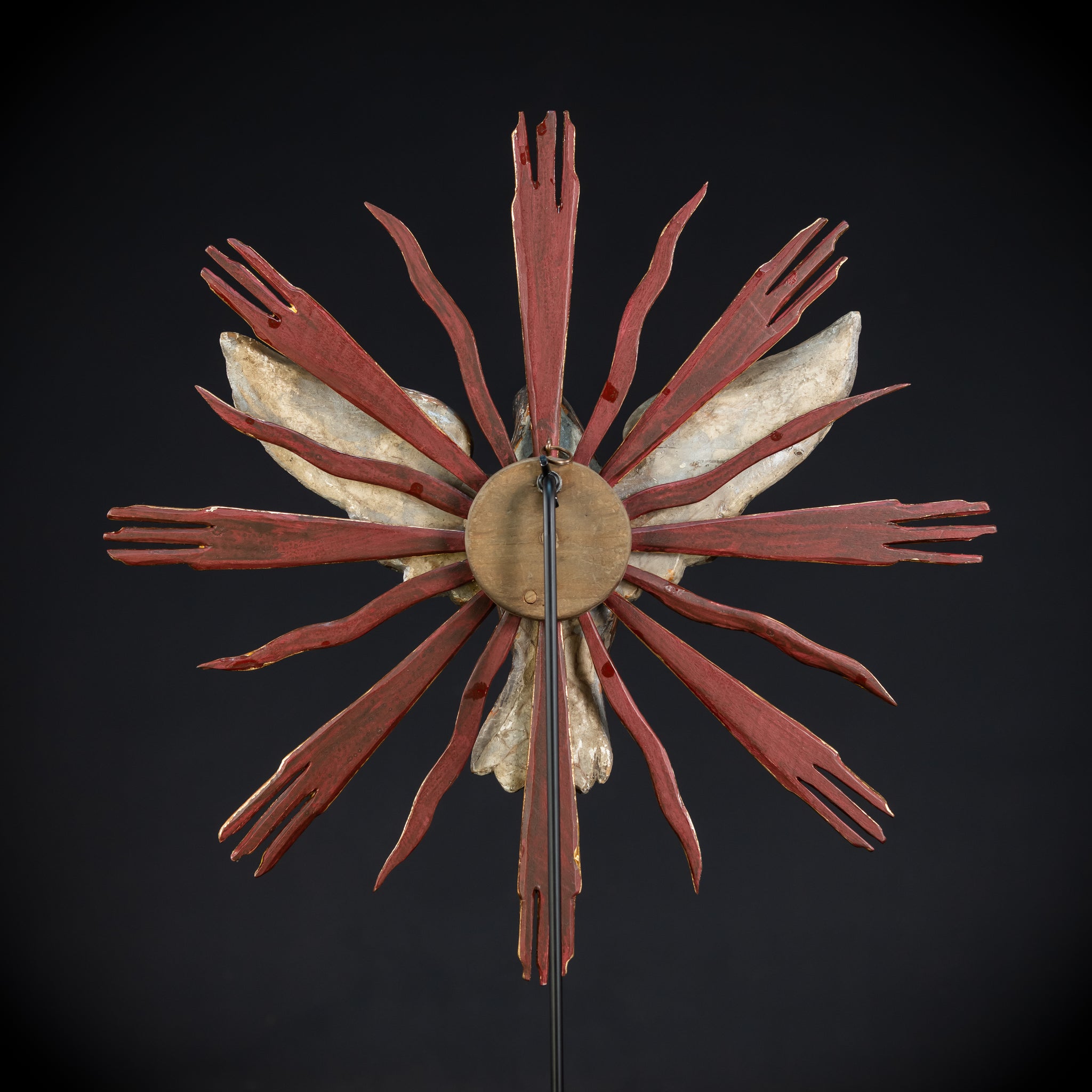 God The Holy Spirit Statue | 1700s Antique 17.5" / 44.5 cm