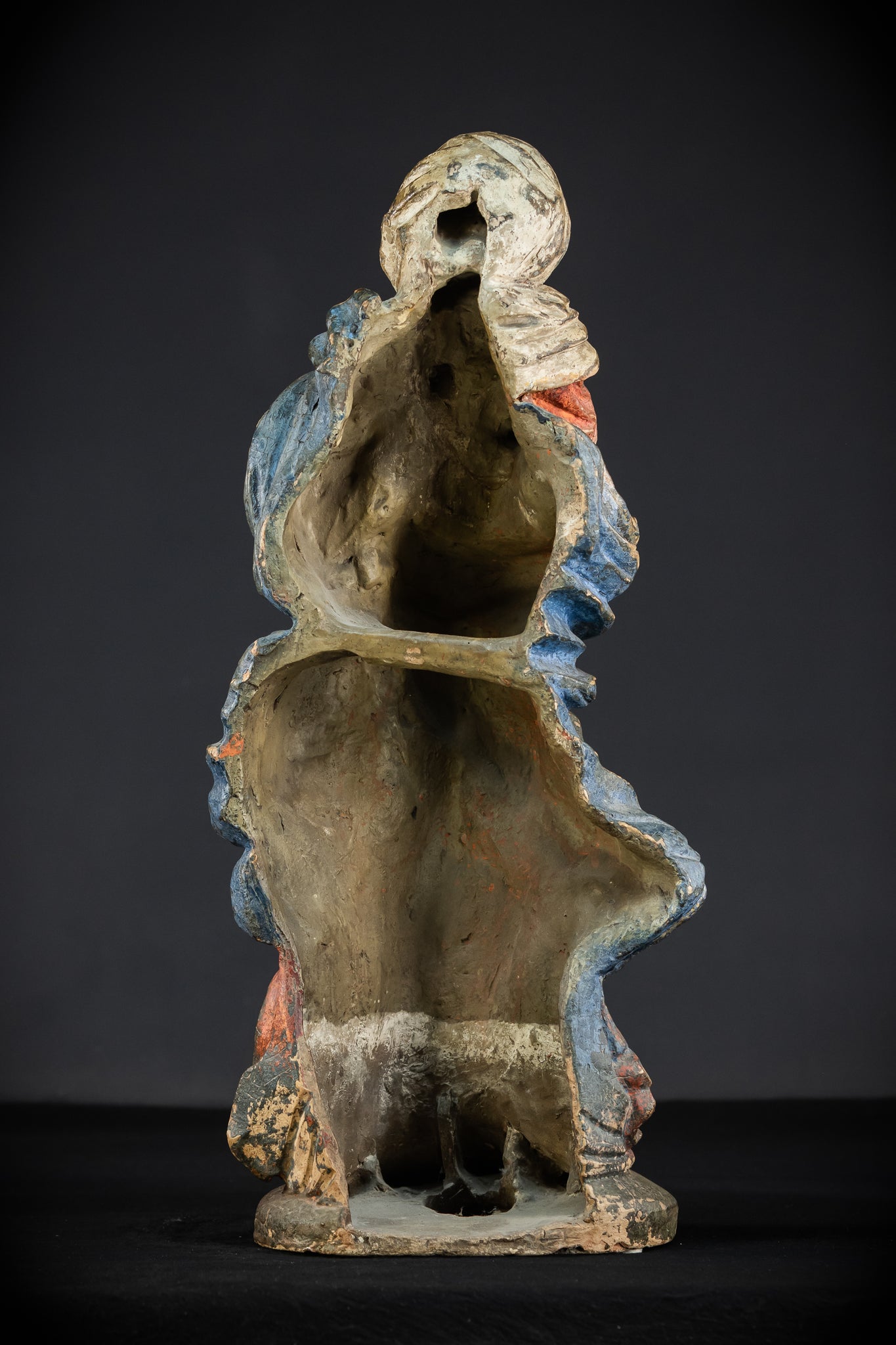 Mater Dolorosa Terracotta Statue | 1700s Baroque | 23.6"