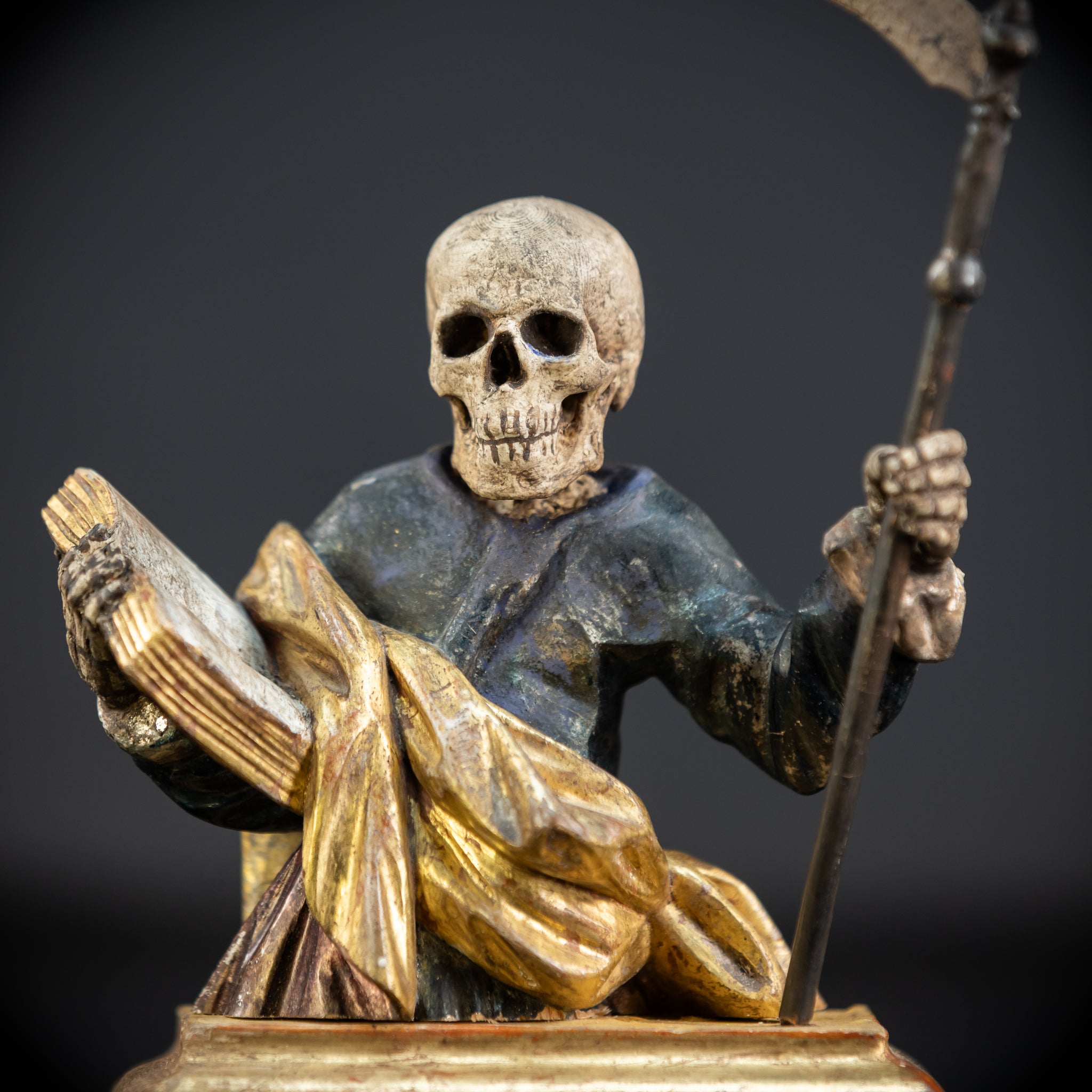RARE Memento Mori | Antique 1700s | 7.1”/ 18 cm