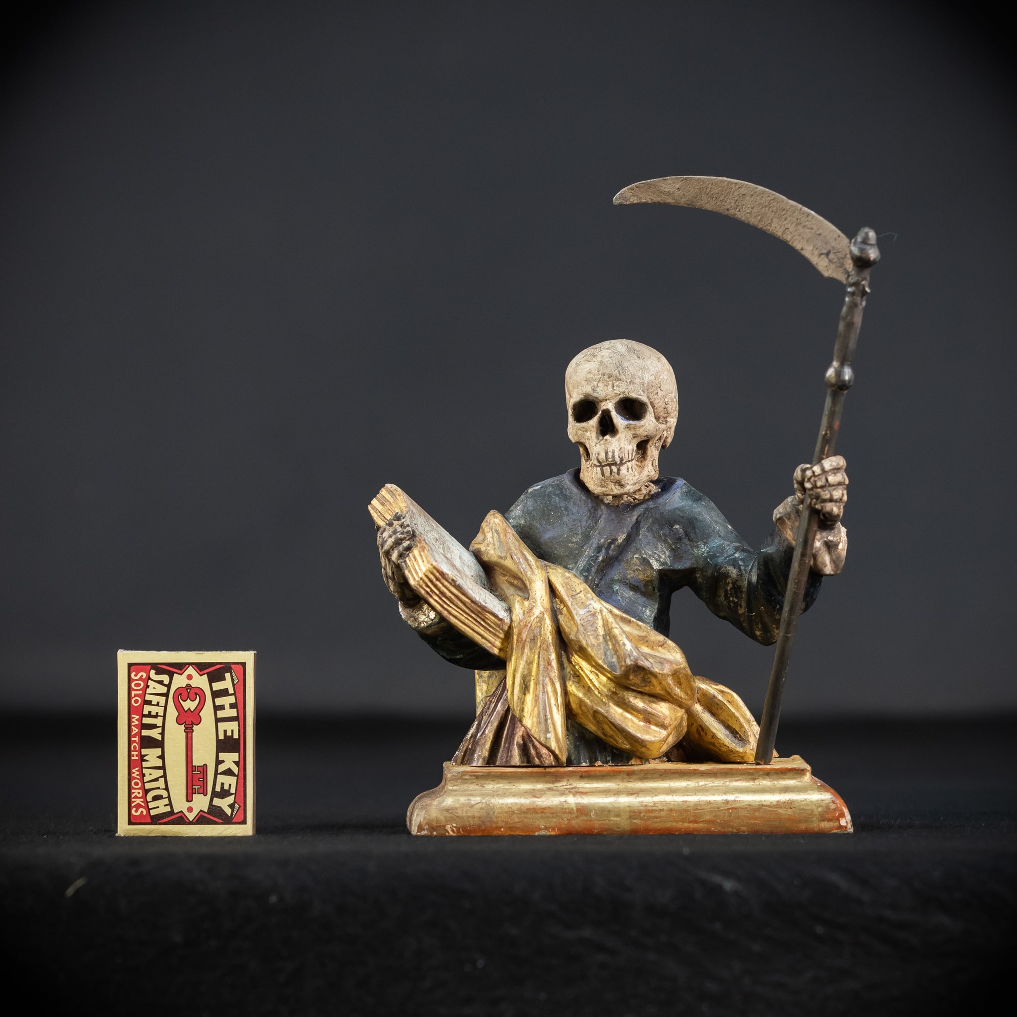 RARE Memento Mori | Antique 1700s | 7.1”/ 18 cm
