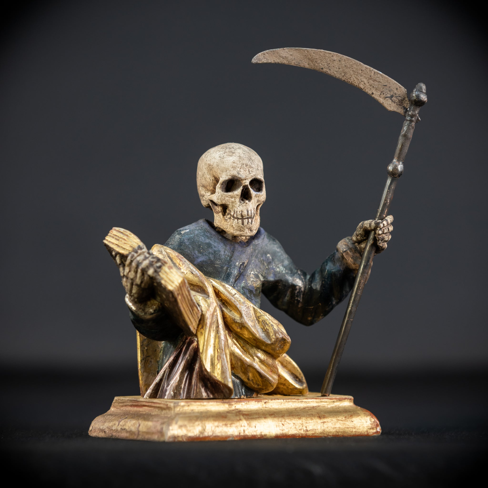 RARE Memento Mori | Antique 1700s | 7.1”/ 18 cm