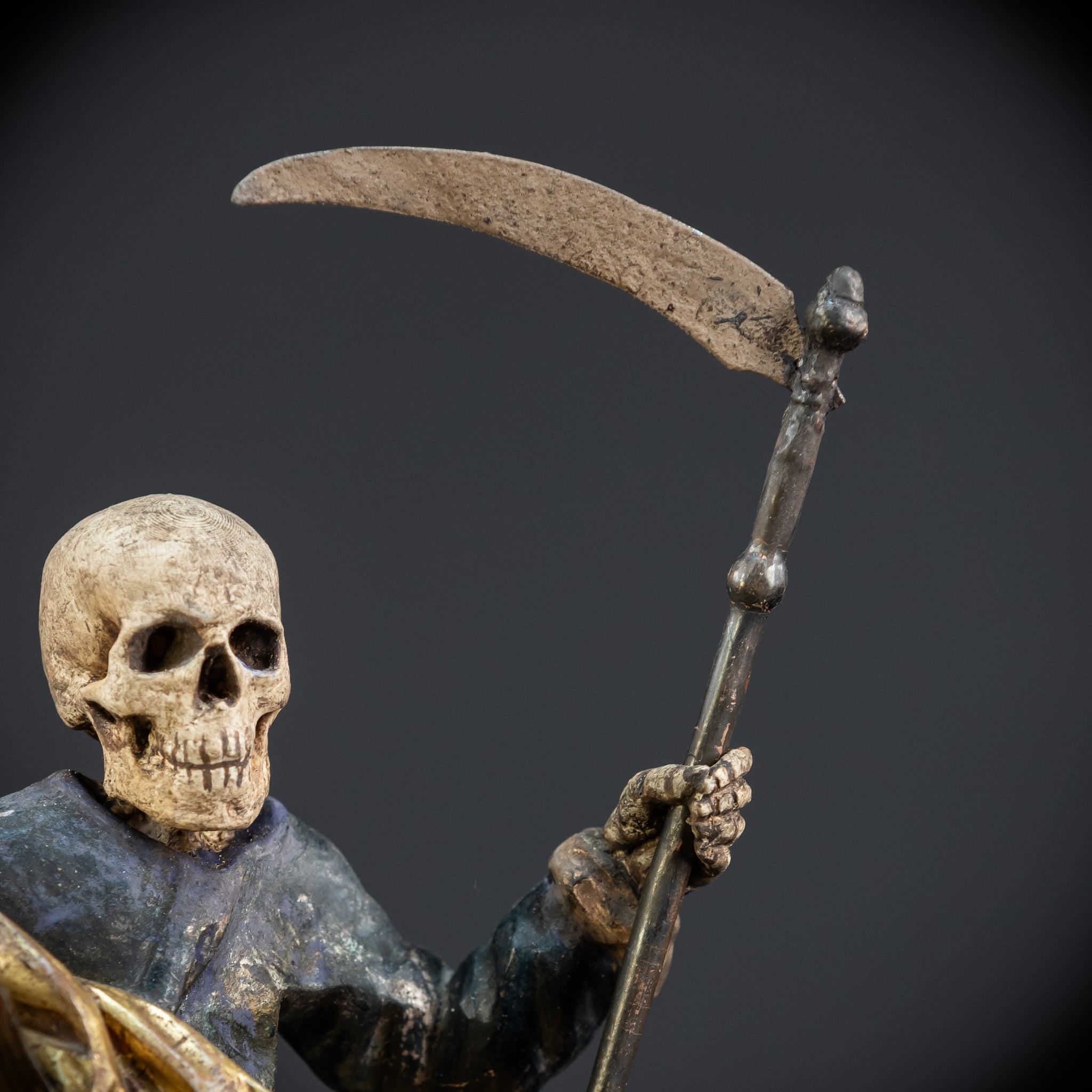 RARE Memento Mori | Antique 1700s | 7.1”/ 18 cm