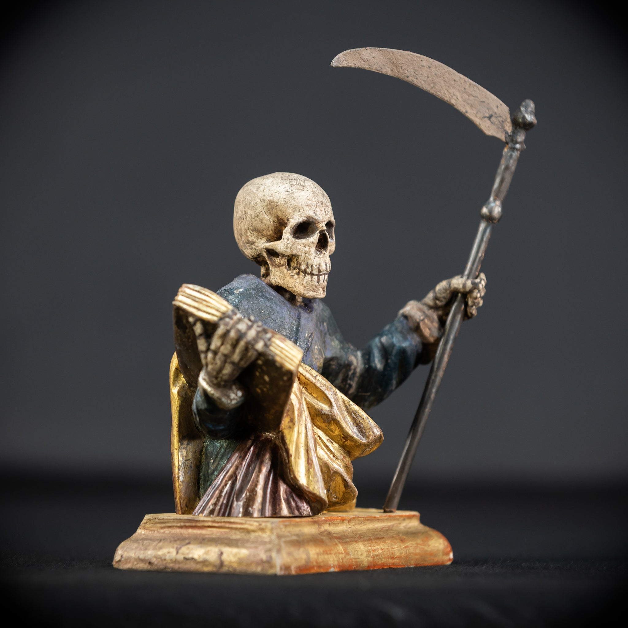 RARE Memento Mori | Antique 1700s | 7.1”/ 18 cm